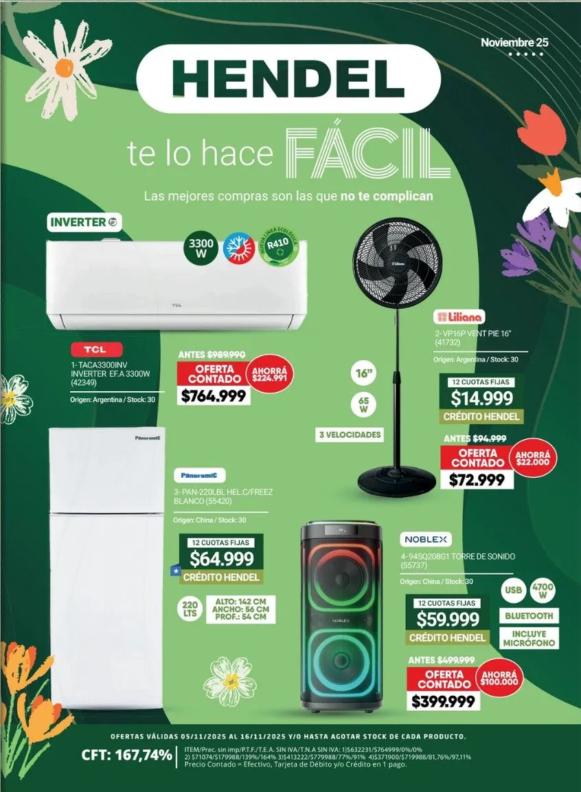 Ofertas de Hendel  Ofertas 16 de noviembre al 30 de noviembre 2025 - Página  del catálogo