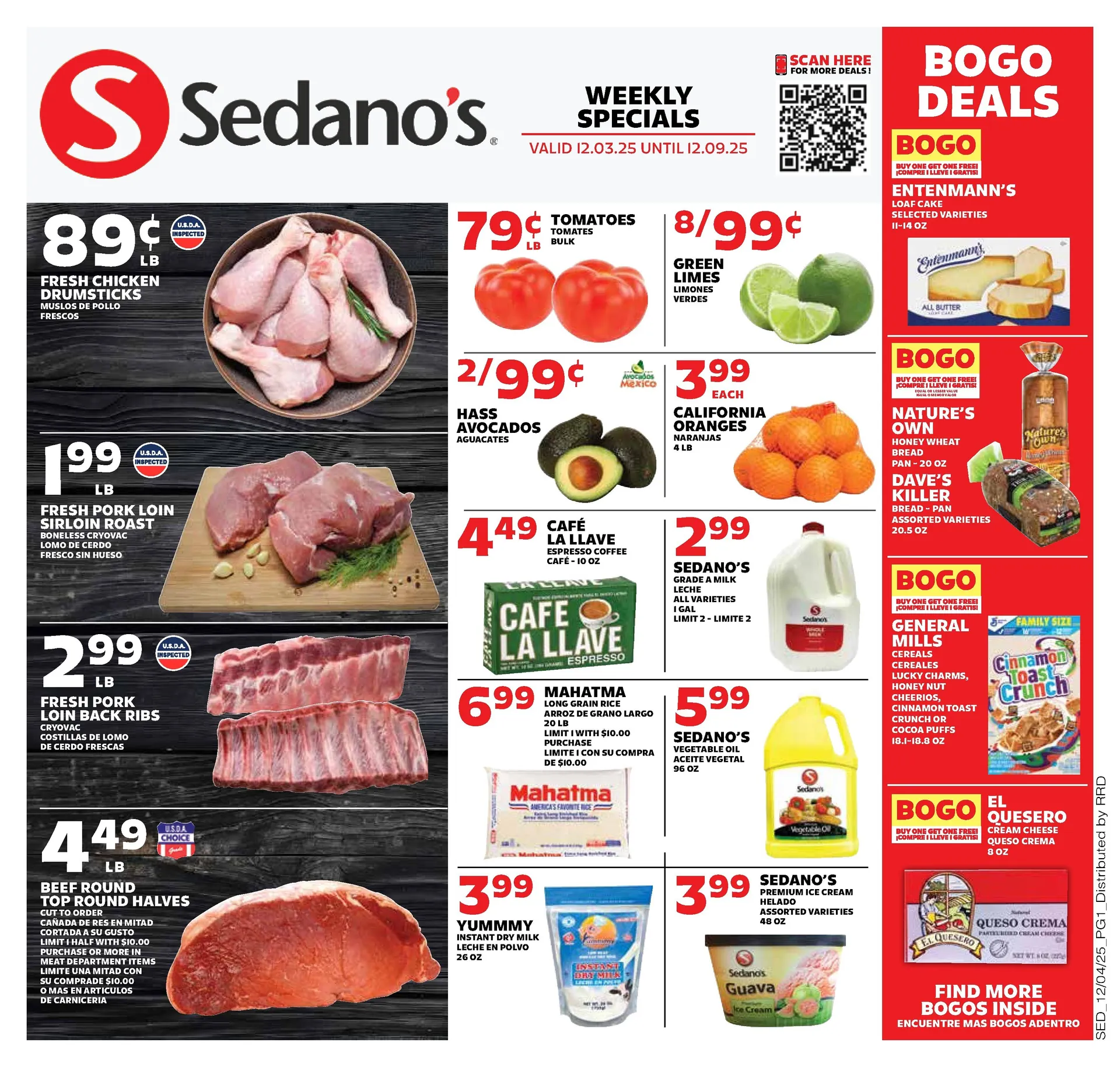 Weekly ad Sedano's Sales from December 3 to December 9 2025 - Page 