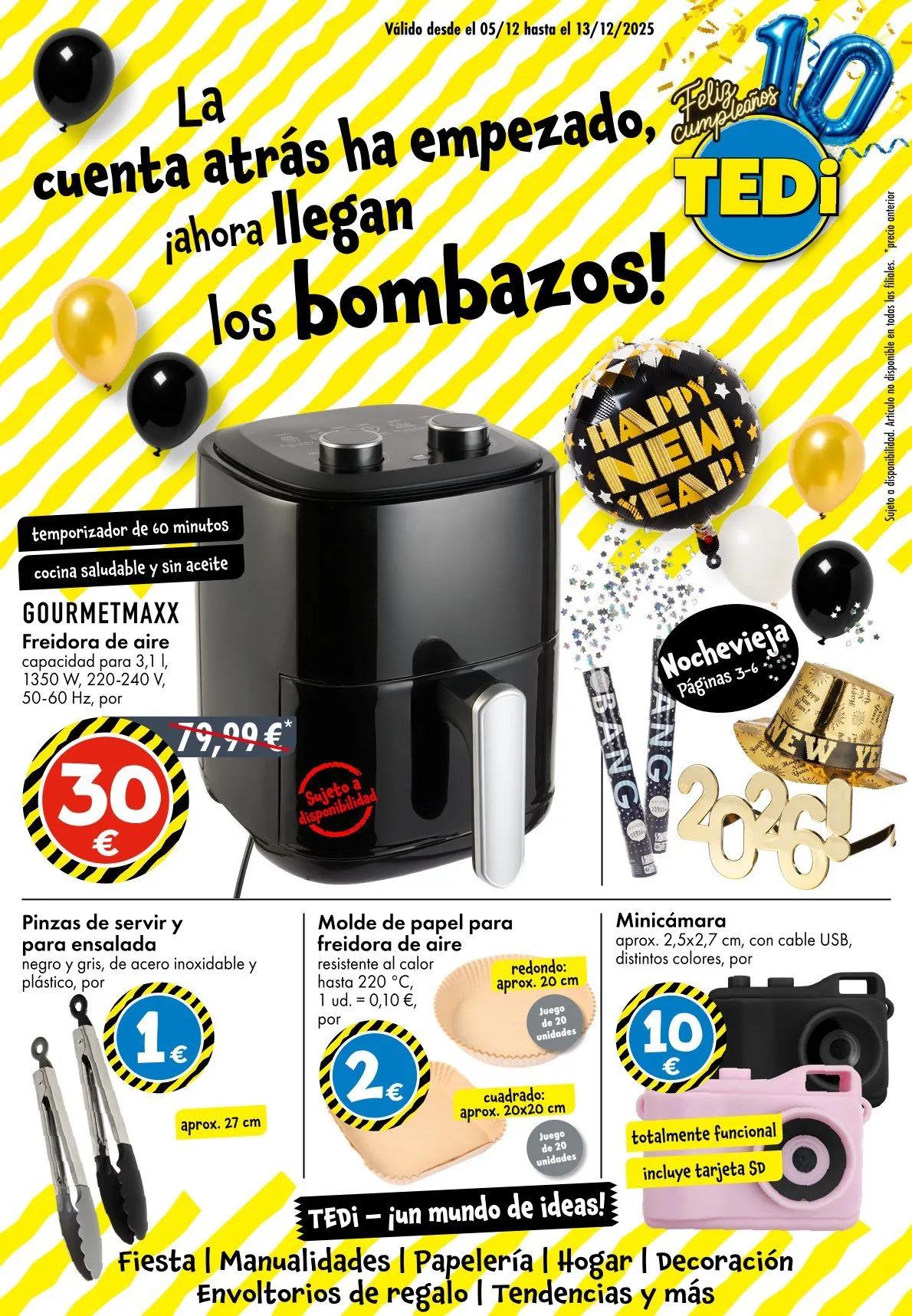 Catálogo de TEDI  Ofertas 5 de diciembre al 13 de diciembre 2025 - Página 1