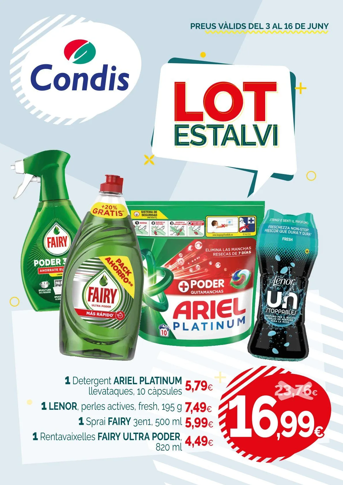 Catálogo de Ofertas de Condis 3 de junio al 16 de junio 2026 - Página 1