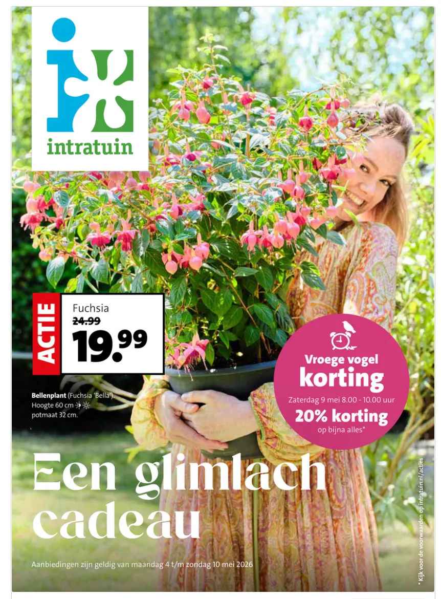Intratuin folders van 4 mei tot 10 mei 2026 - Folder pagina 1