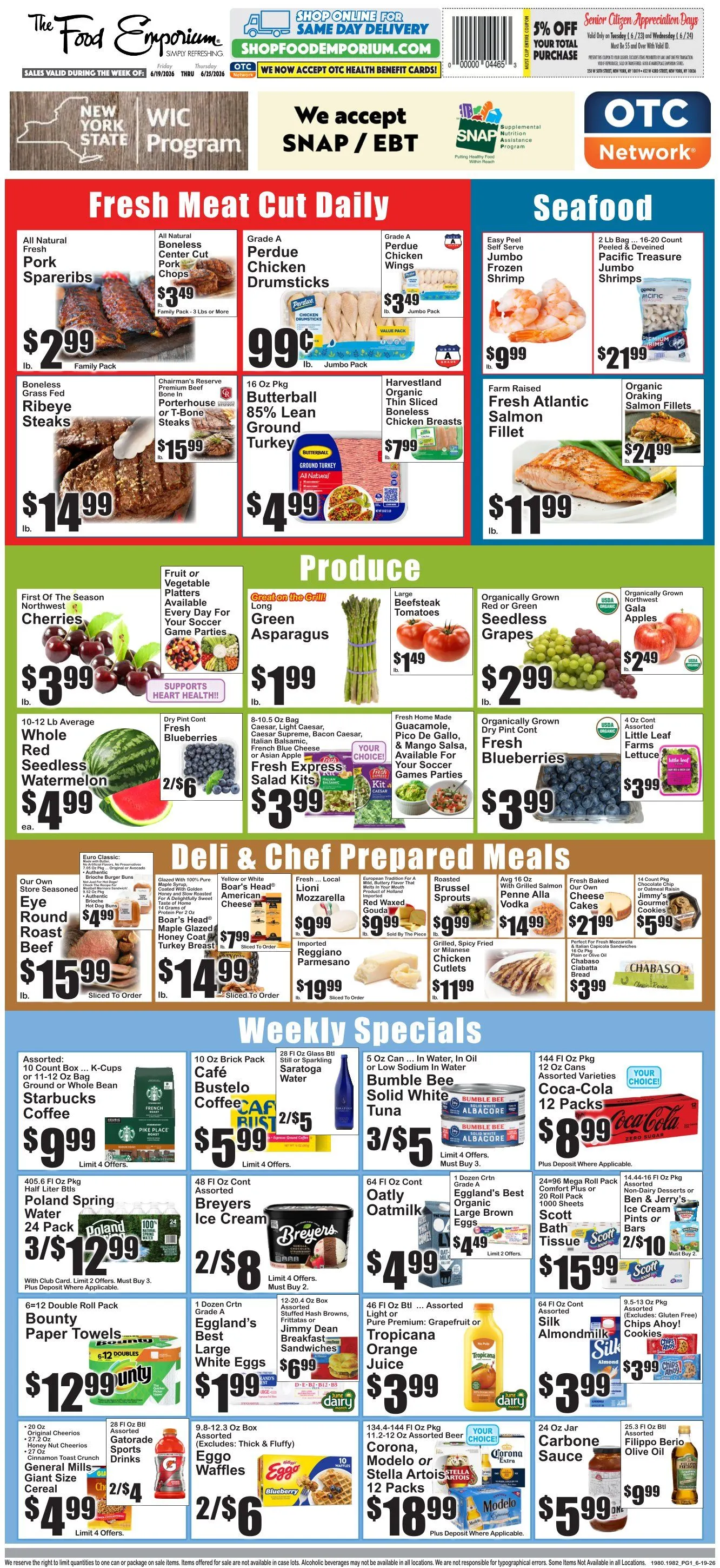 Weekly ad The Food Emporium Sales from June 19 to June 25 2026 - Page