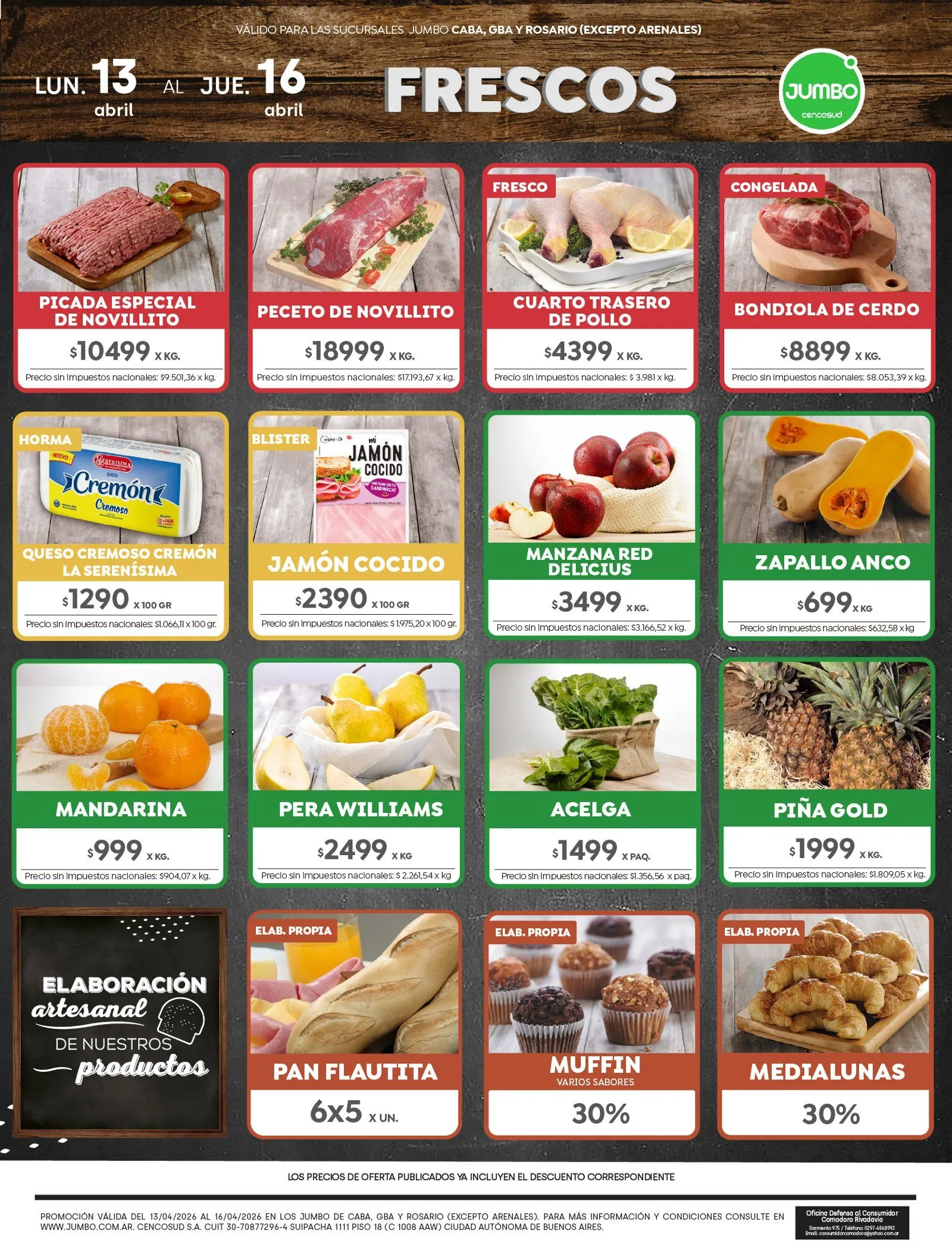 Ofertas de Ofertas Jumbo 13 de abril al 19 de abril 2026 - Página 1 del catálogo