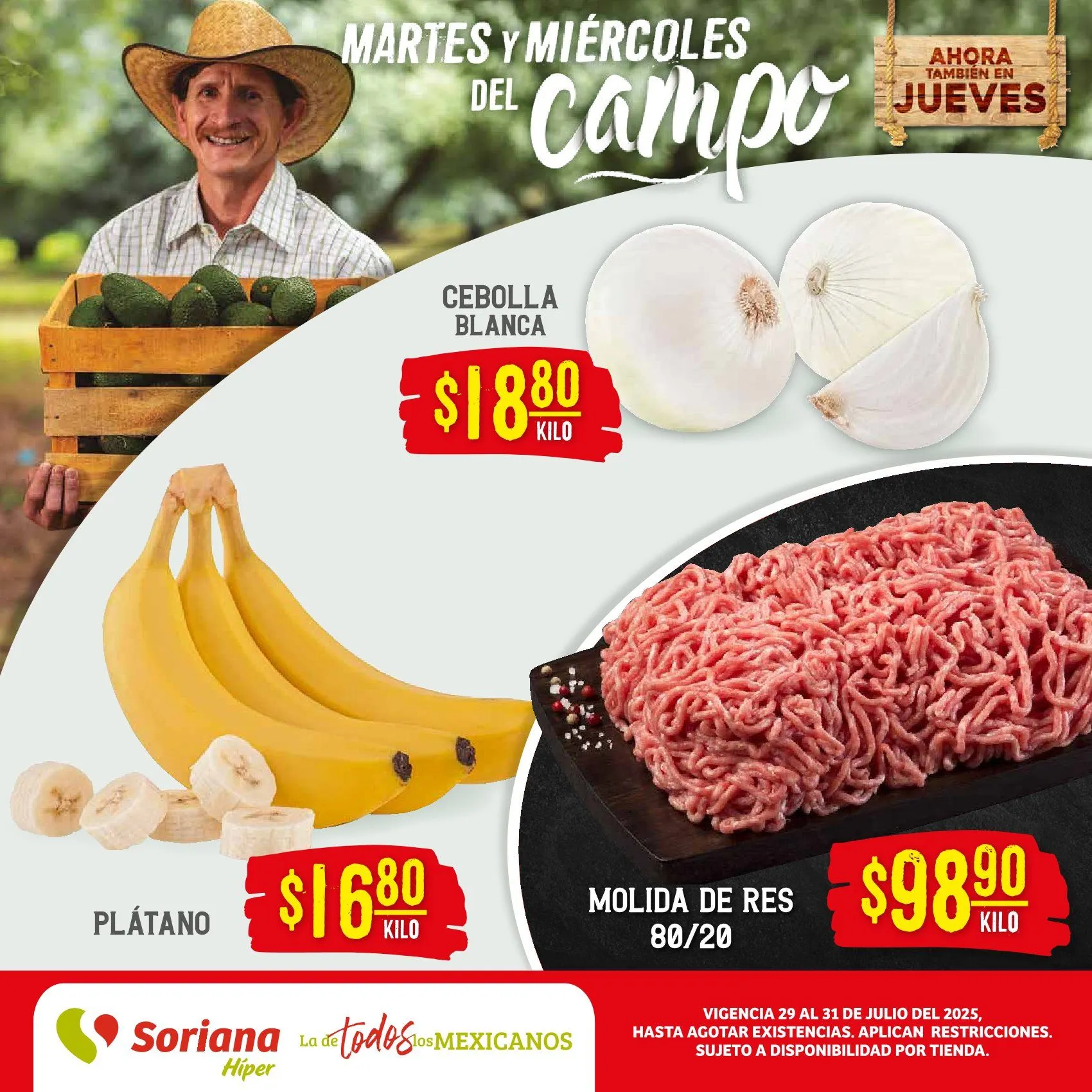 Catálogo de Soriana catálogos y ofertas 29 de julio al 31 de julio 2025 - Pagina 1