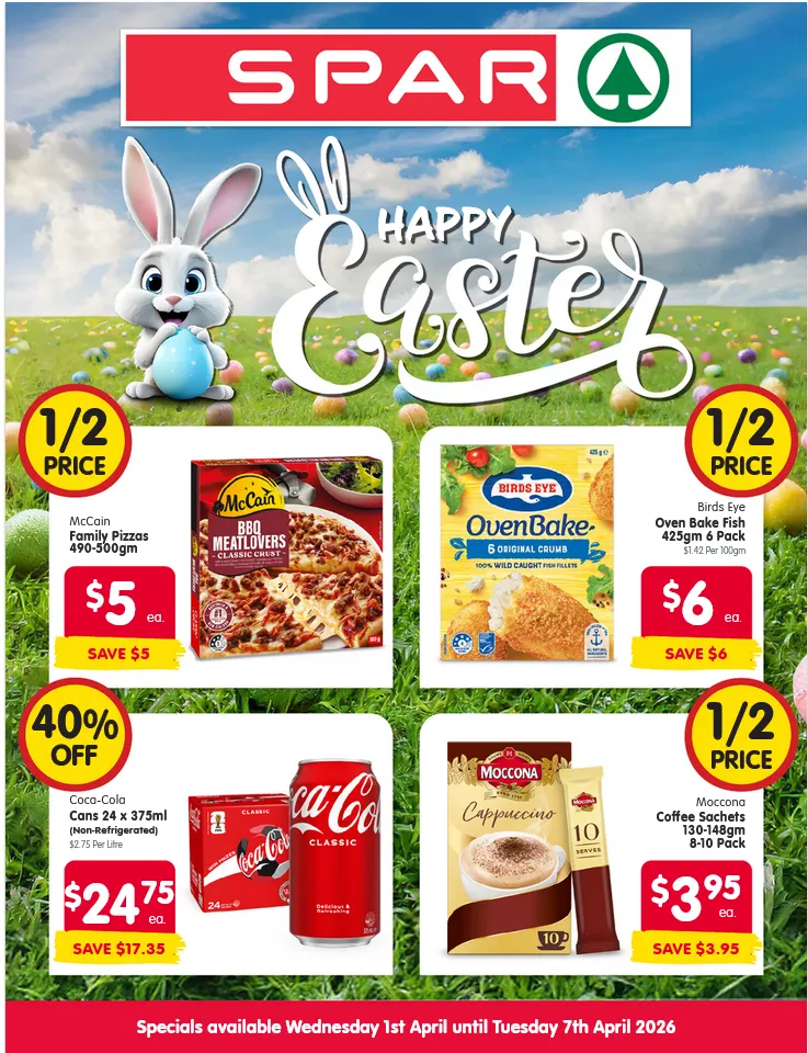 SPAR - Catalogue valid from 1 April to 7 April 2026 - page 1