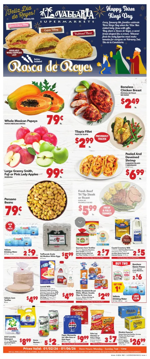 Weekly ad Vallarta Sales from January 2 to January 6 2026 - Page 