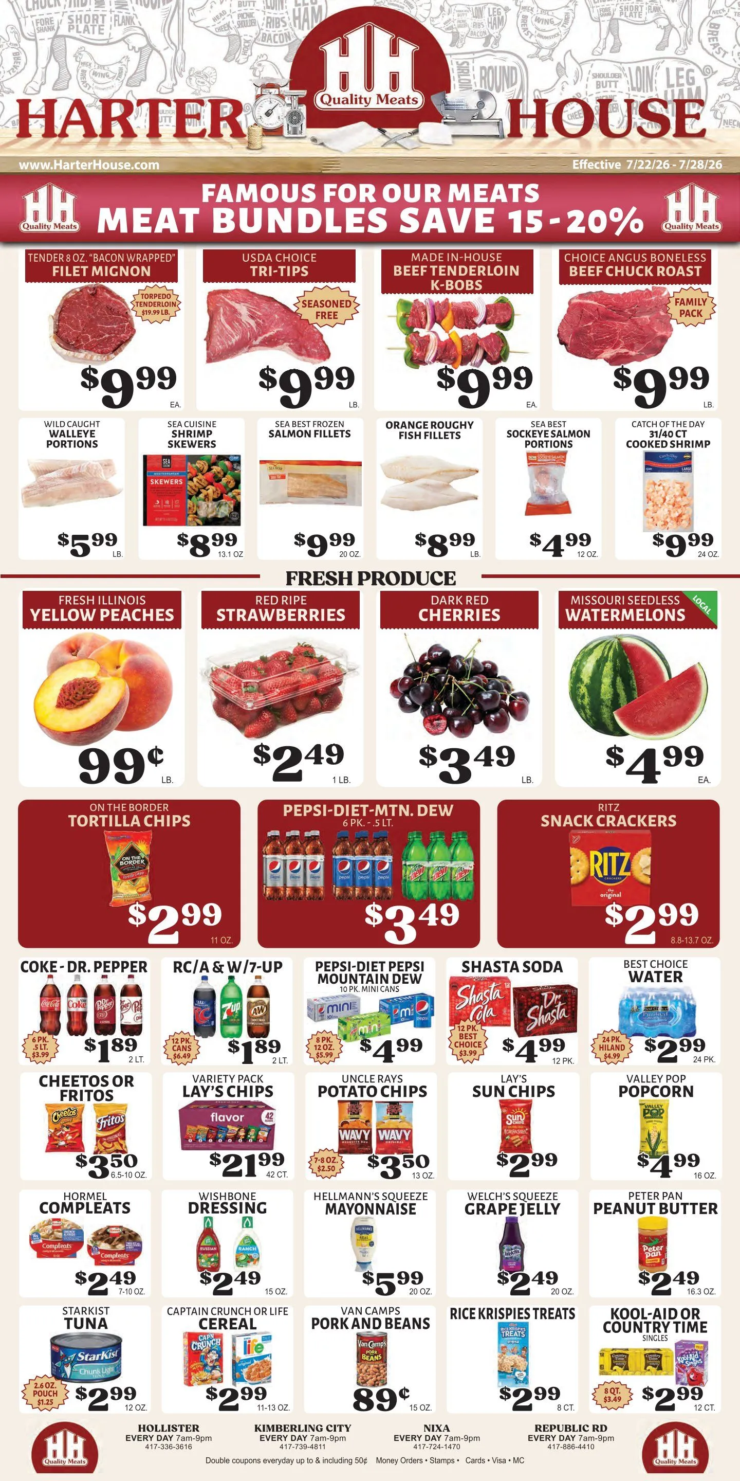 Weekly ad Harter House Sales from July 22 to July 28 2026 - Page