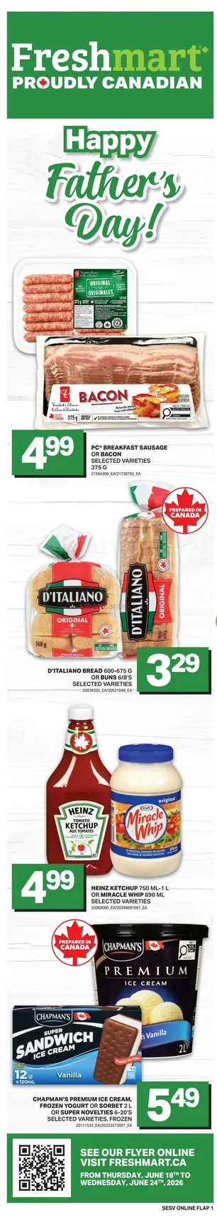 Freshmart Sales from June 18 to June 24 2026 - flyer page 1