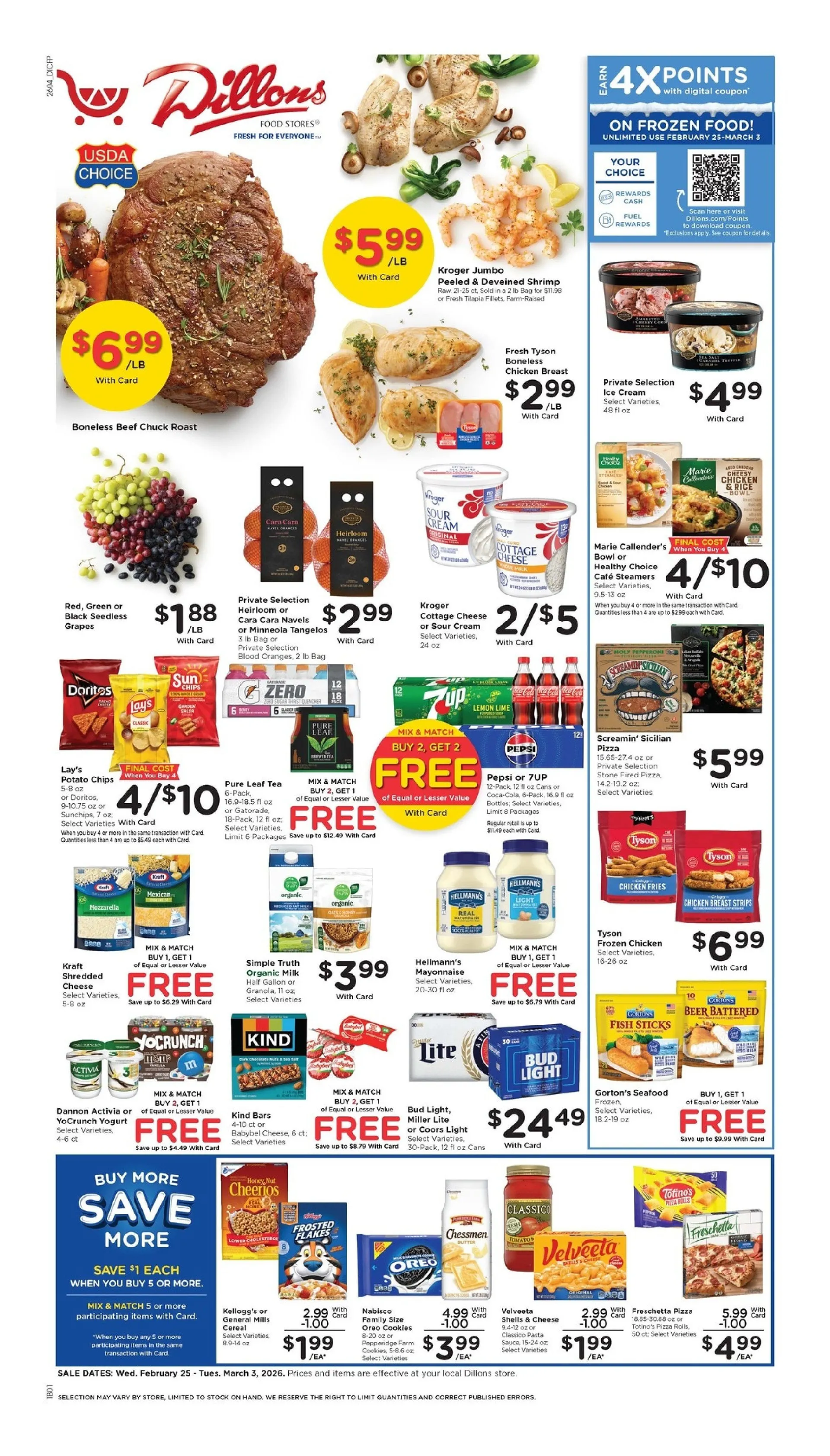 Weekly ad Dillons Sales from February 25 to March 3 2026 - Page