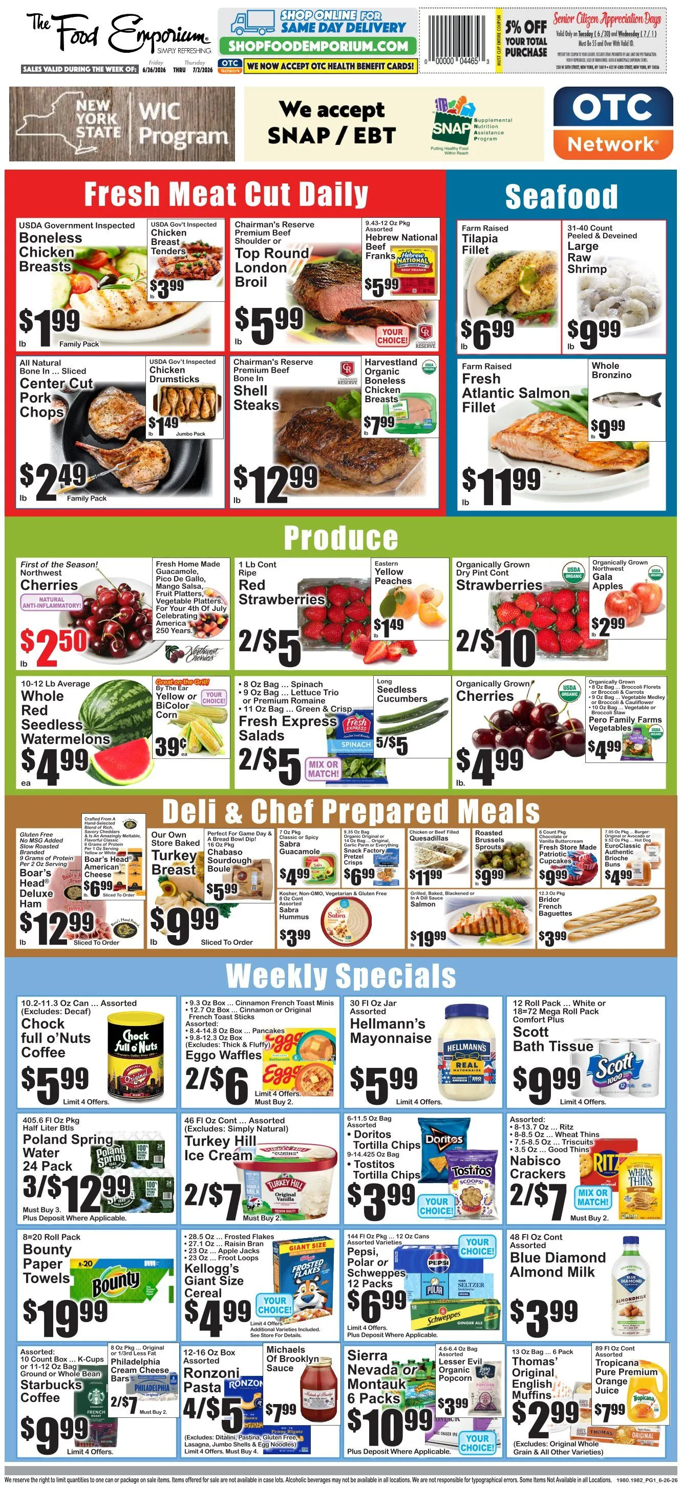 Weekly ad The Food Emporium Sales from June 26 to July 2 2026 - Page 