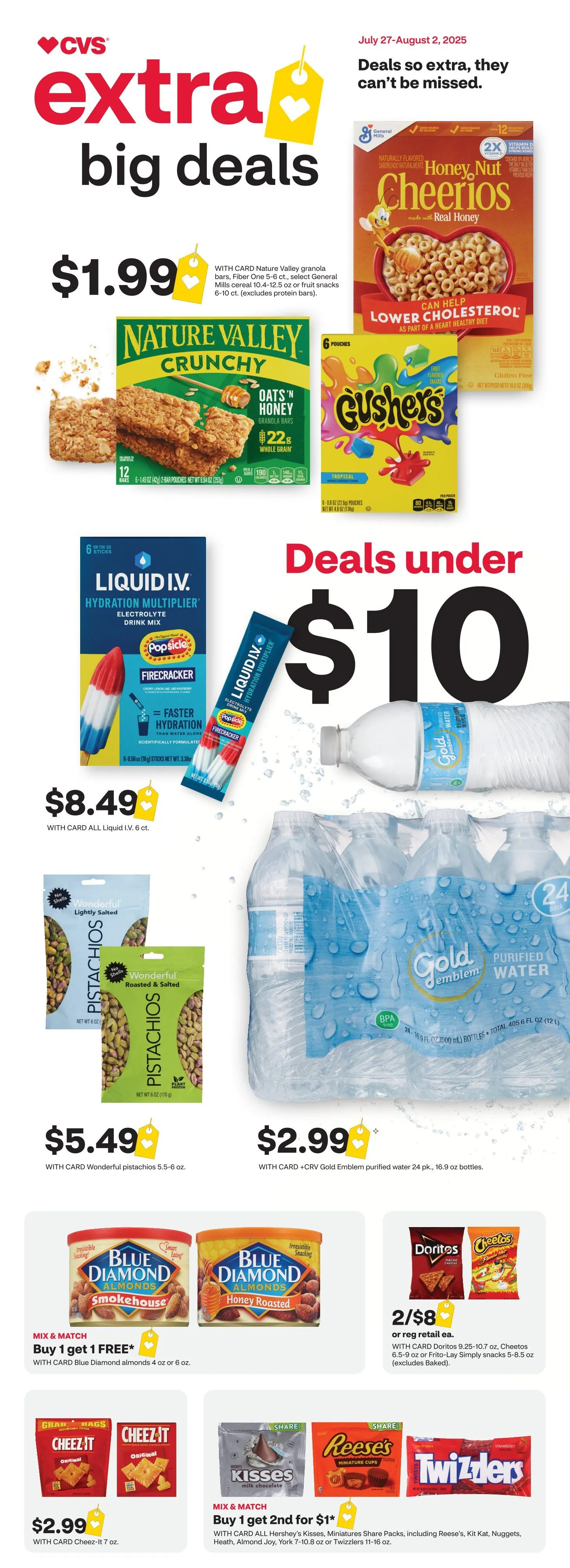 Weekly ad CVS Health Sales from July 27 to August 3 2025 - Page 1