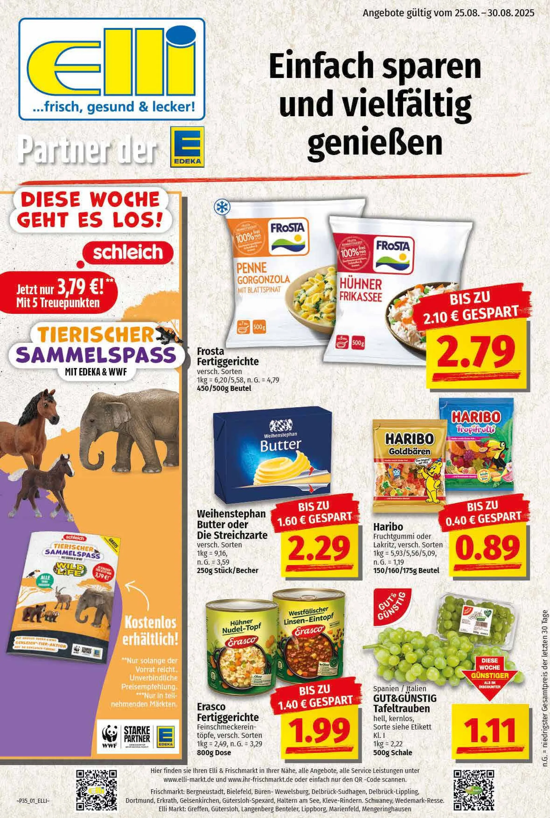 Elli Markt Prospekte von 25. August bis 30. August 2025 - Prospekt seite 