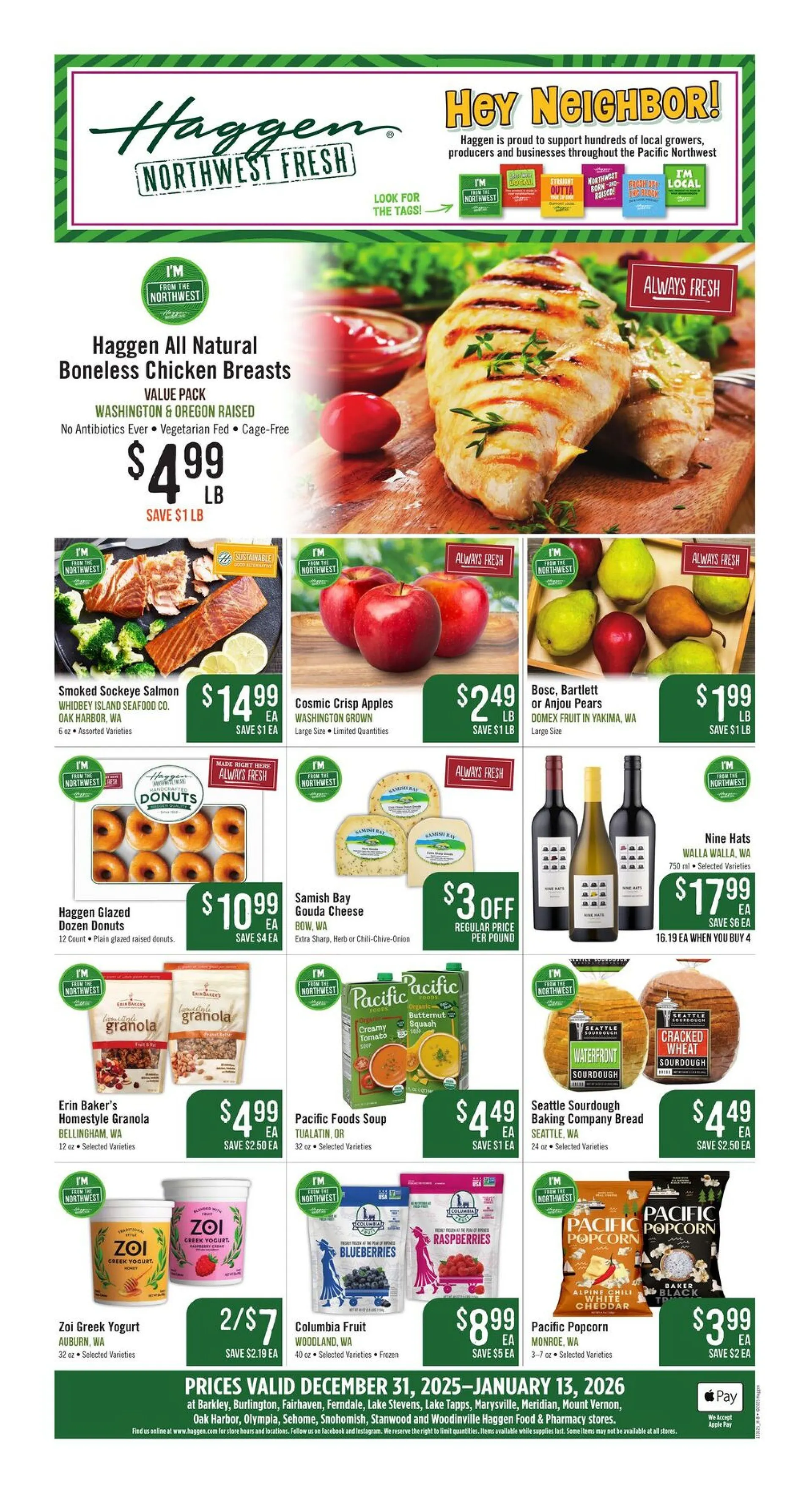 Weekly ad Haggen Sales from December 31 to January 13 2026 - Page 