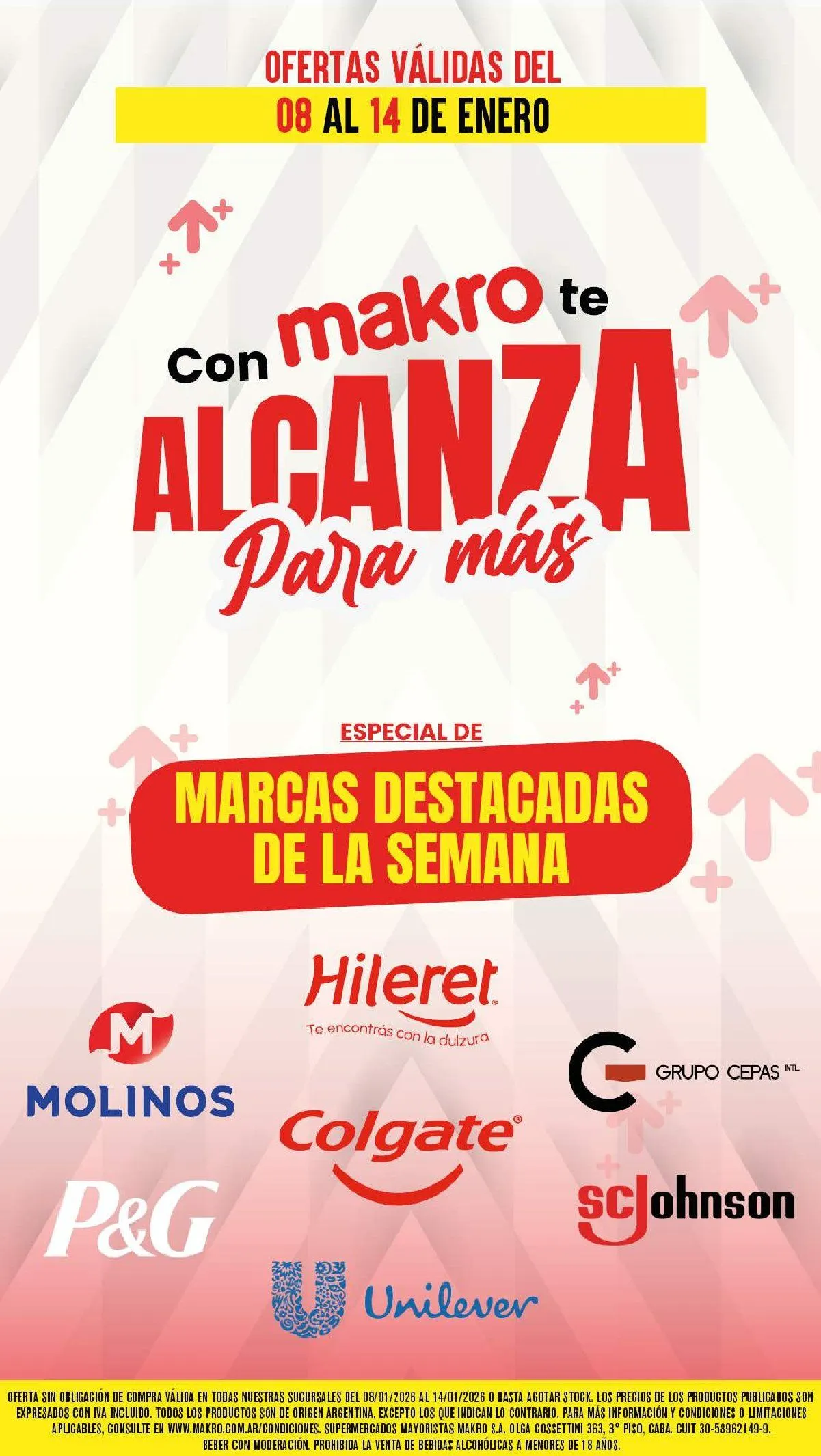 Ofertas de Ofertas Makro  8 de enero al 14 de enero 2026 - Página 1 del catálogo