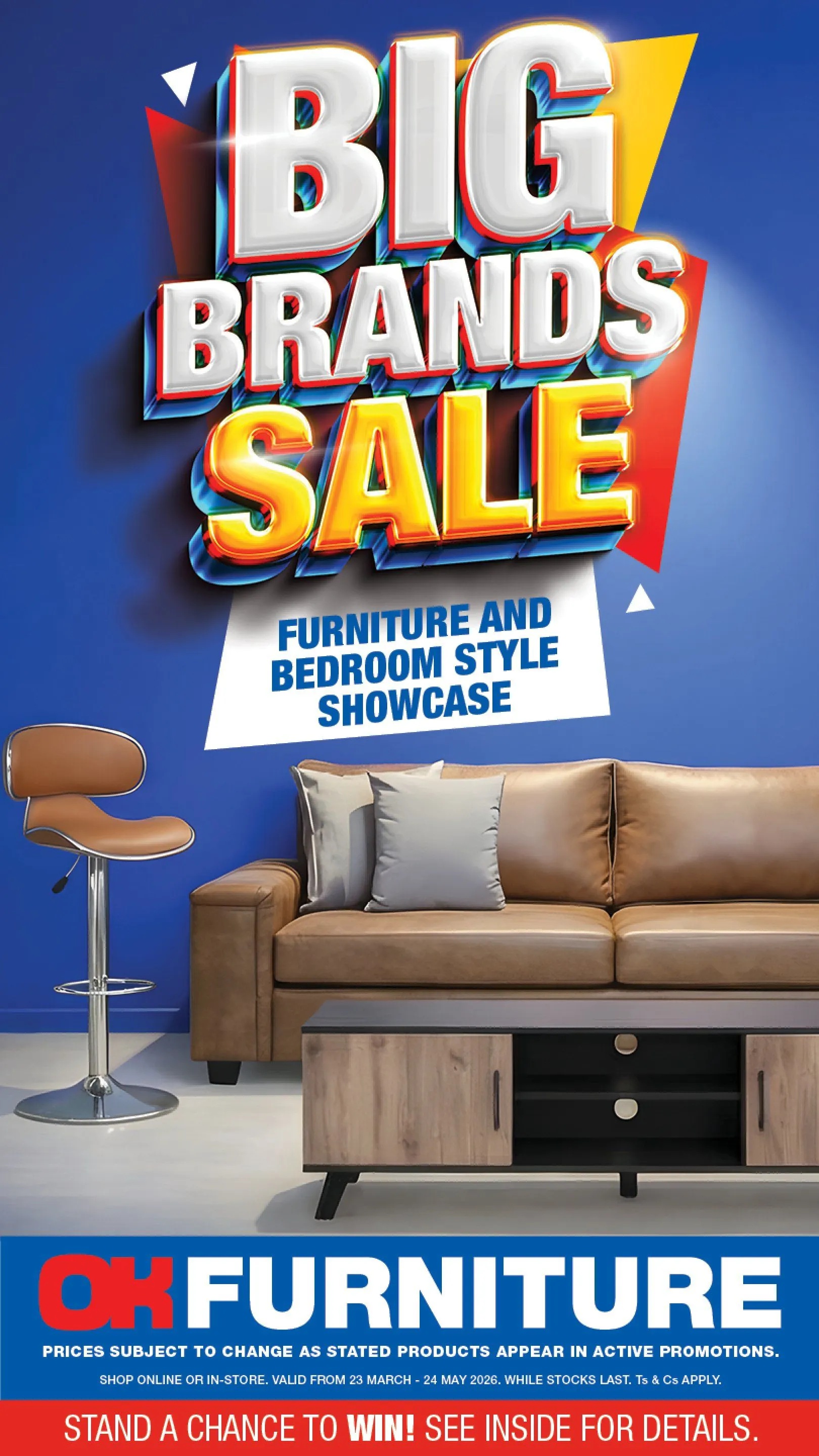 OK Furniture Sales from 23 March to 24 May 2026 - Catalogue Page