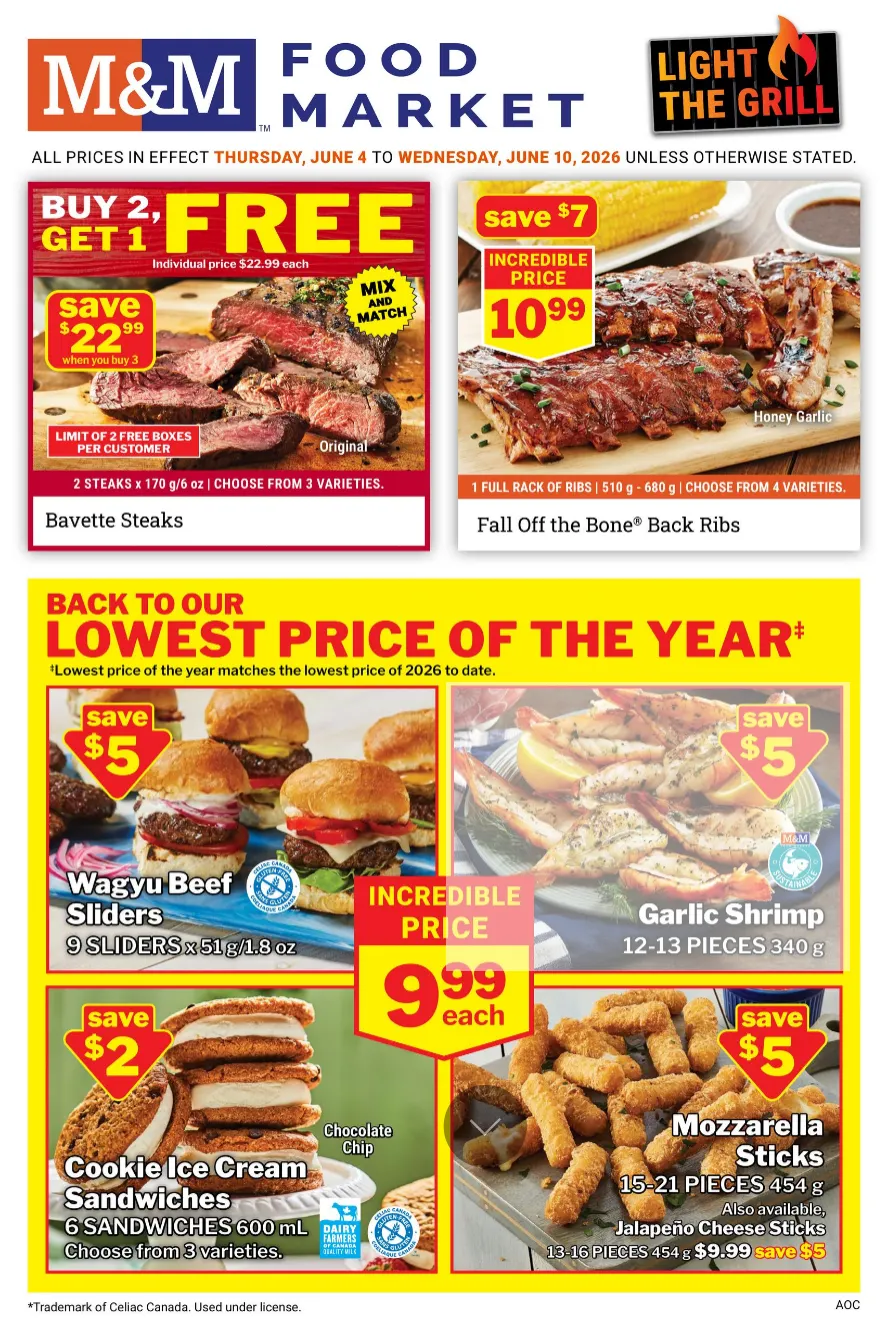 M&M Food Market Sales from June 4 to June 10 2026 - flyer page 