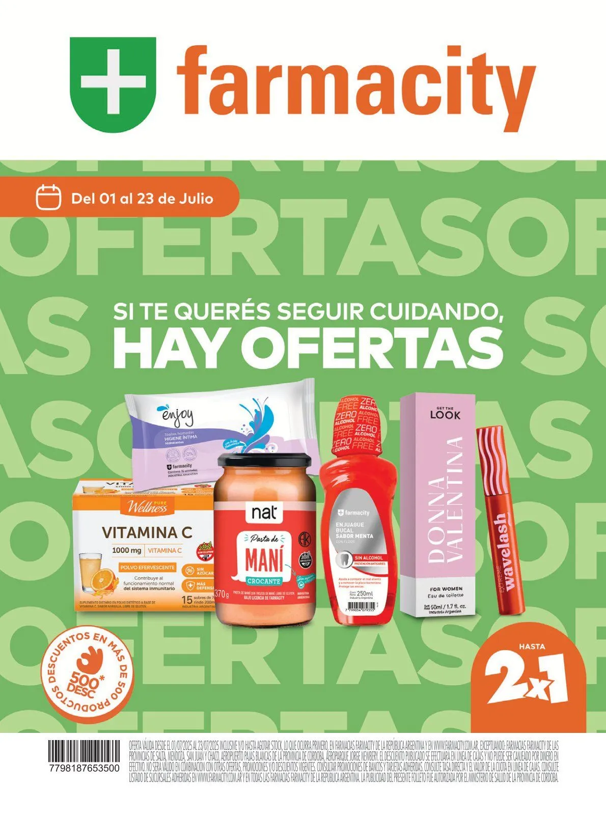 Ofertas de Catálogo mensual 1 de julio al 23 de julio 2025 - Página 1 del catálogo