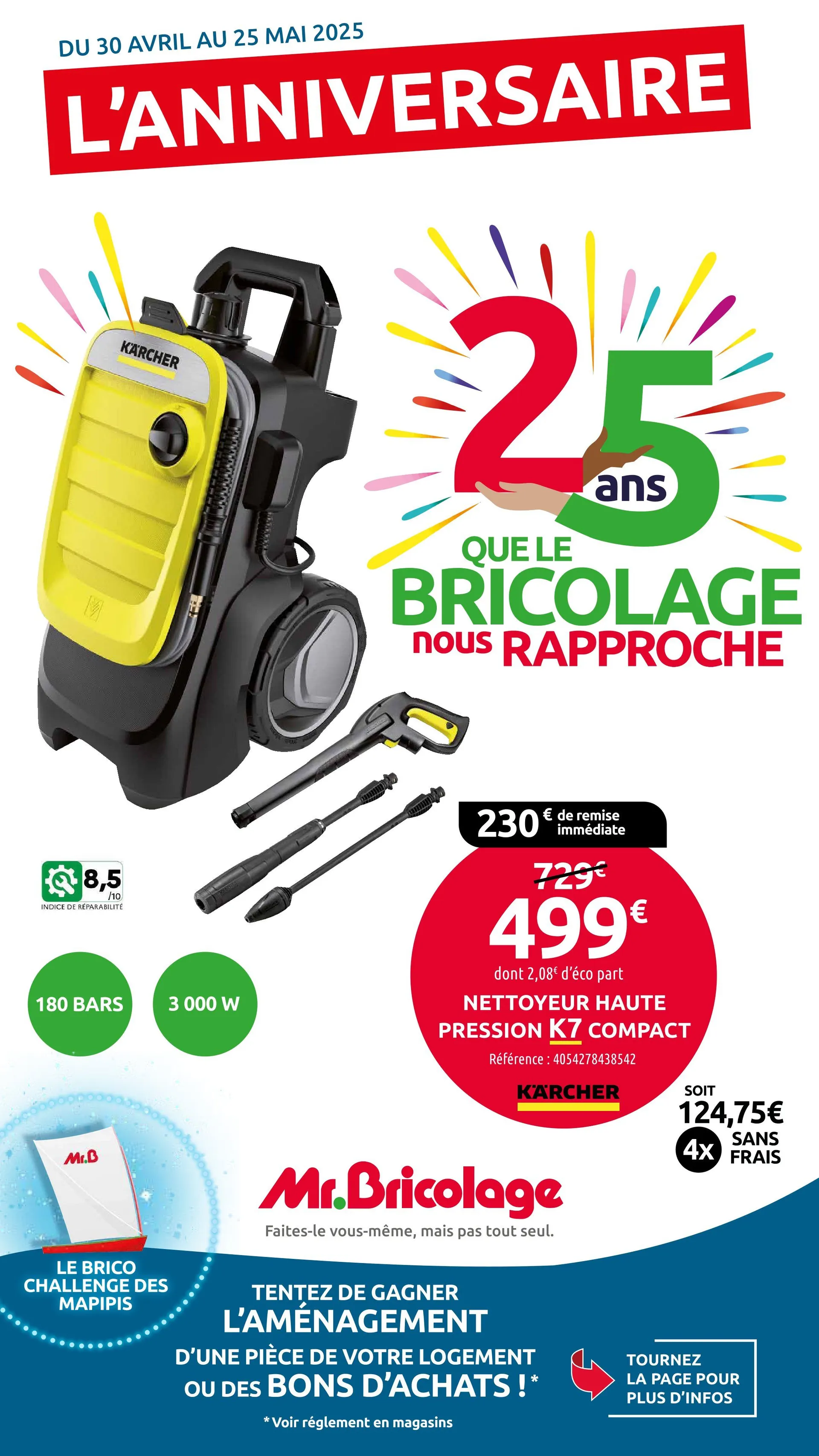 Mr. Bricolage Catalogues du 30 avril au 25 mai 2025 - Catalogue page 1