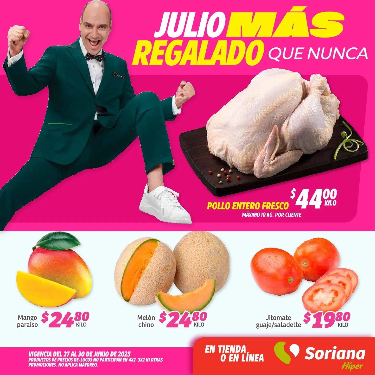 Catálogo de Soriana Ofertas 27 de junio al 30 de junio 2025 - Pagina 1