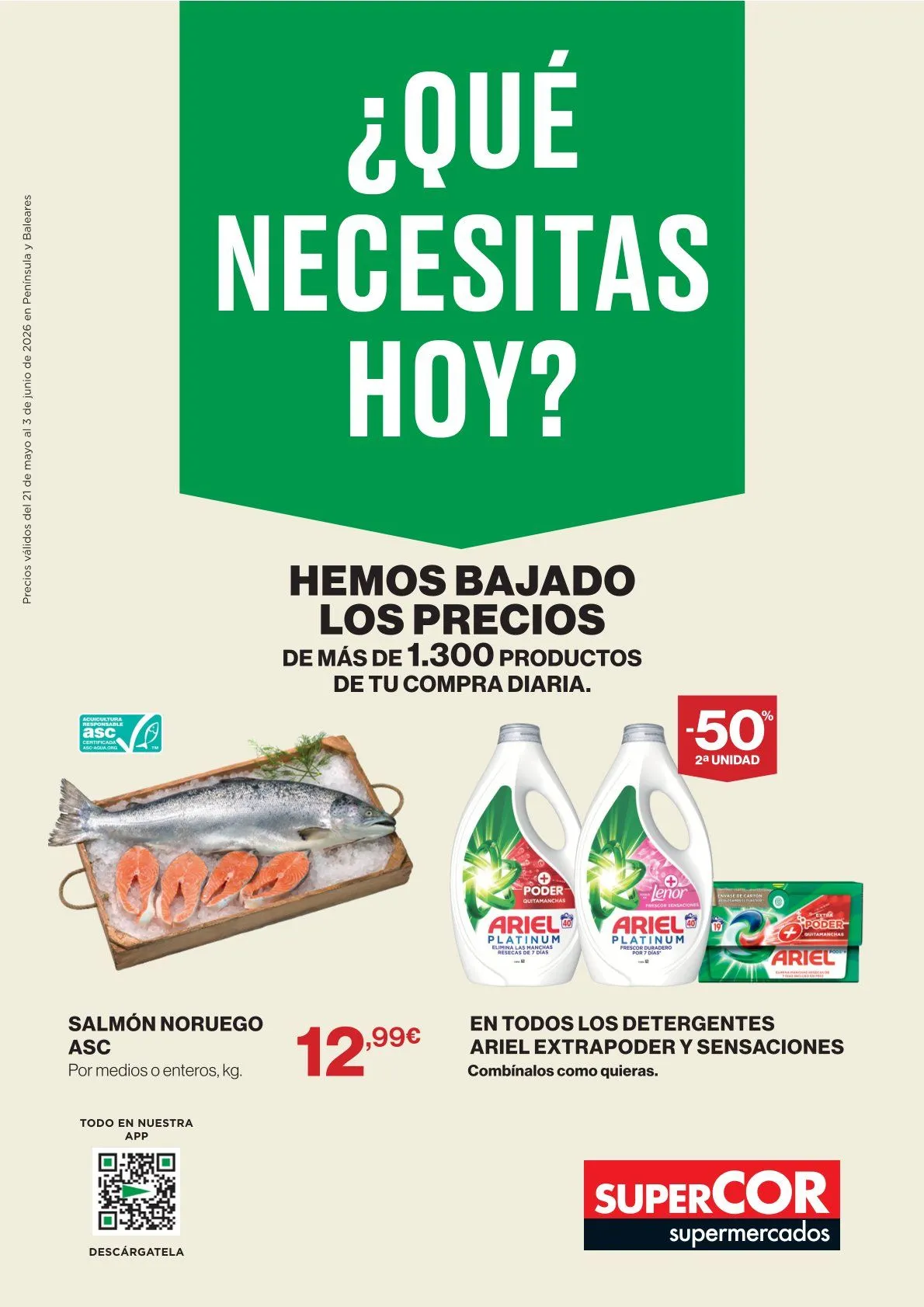 Catálogo de Supercor Ofertas 21 de mayo al 3 de junio 2026 - Página 