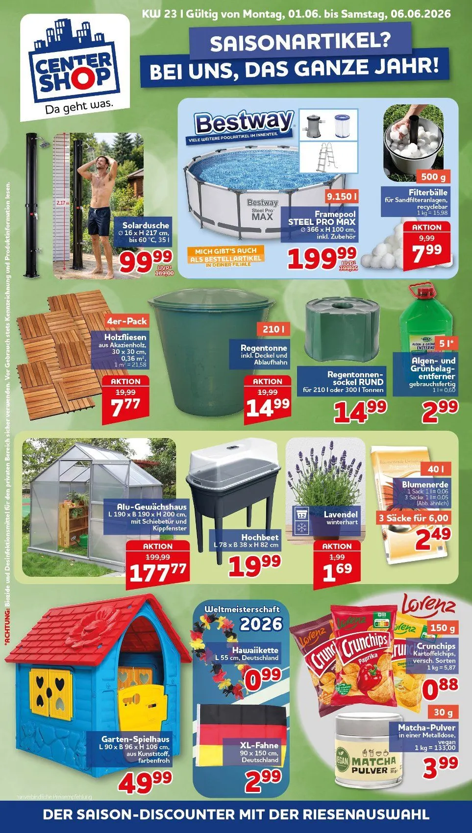 Hol'ab! Getränkemarkt Prospekte von 1. Juni bis 6. Juni 2026 - Prospekt seite