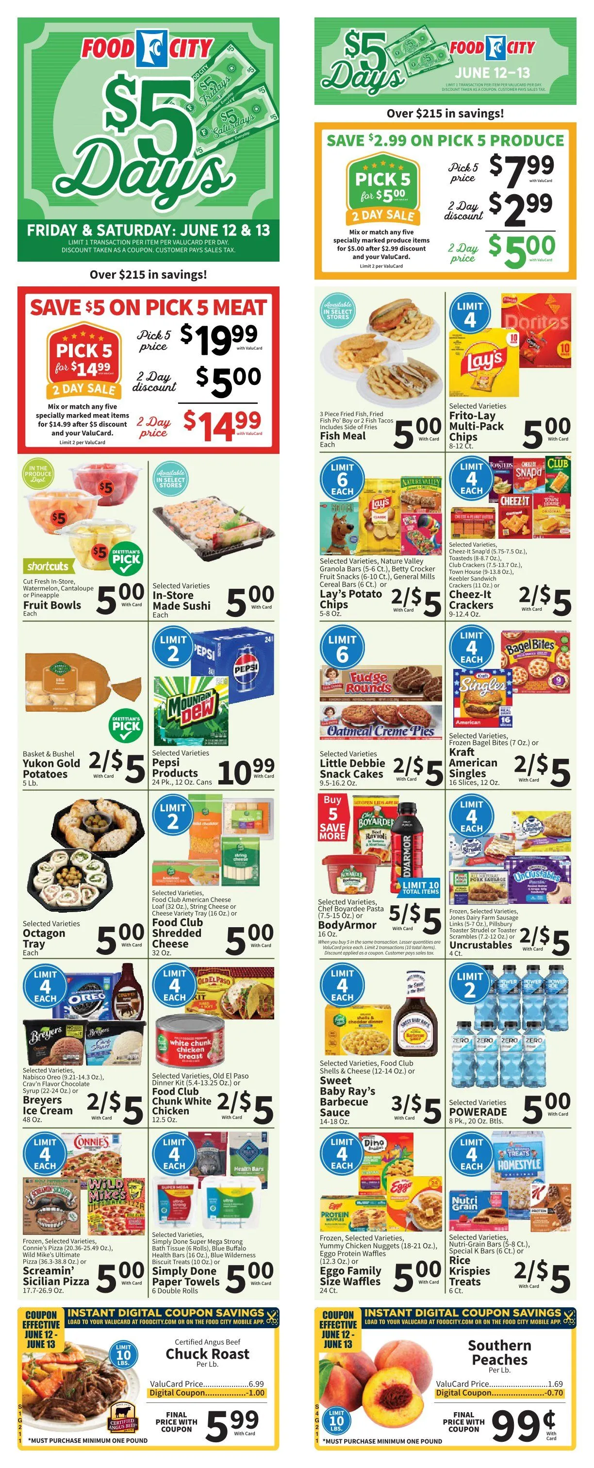Weekly ad Food City  Sales from June 10 to June 14 2026 - Page 1
