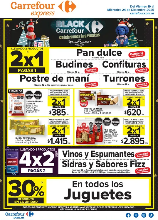 Ofertas de Carrefour Express Ofertas 19 de diciembre al 24 de diciembre 2025 - Página 1 del catálogo