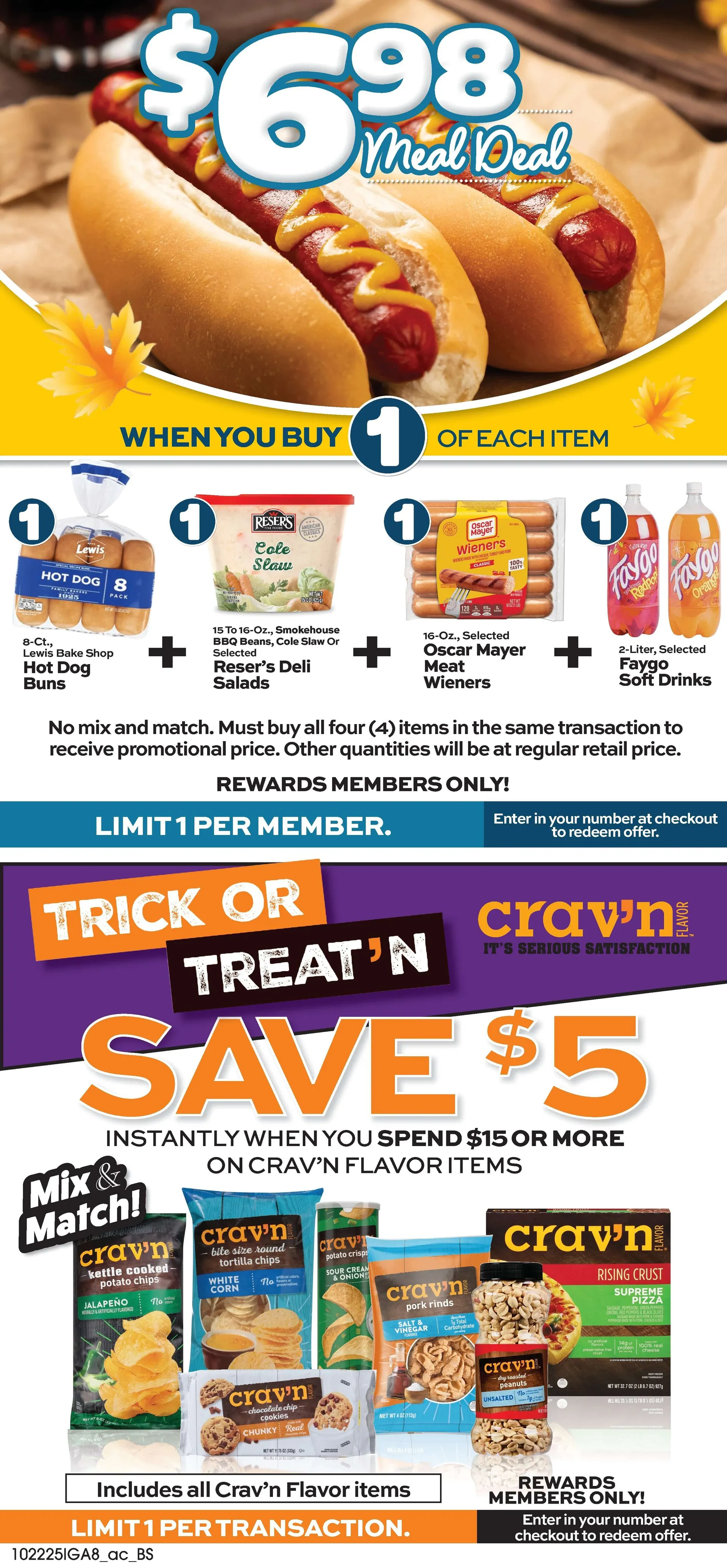 Weekly ad Food King Sales from October 22 to October 28 2025 - Page 1
