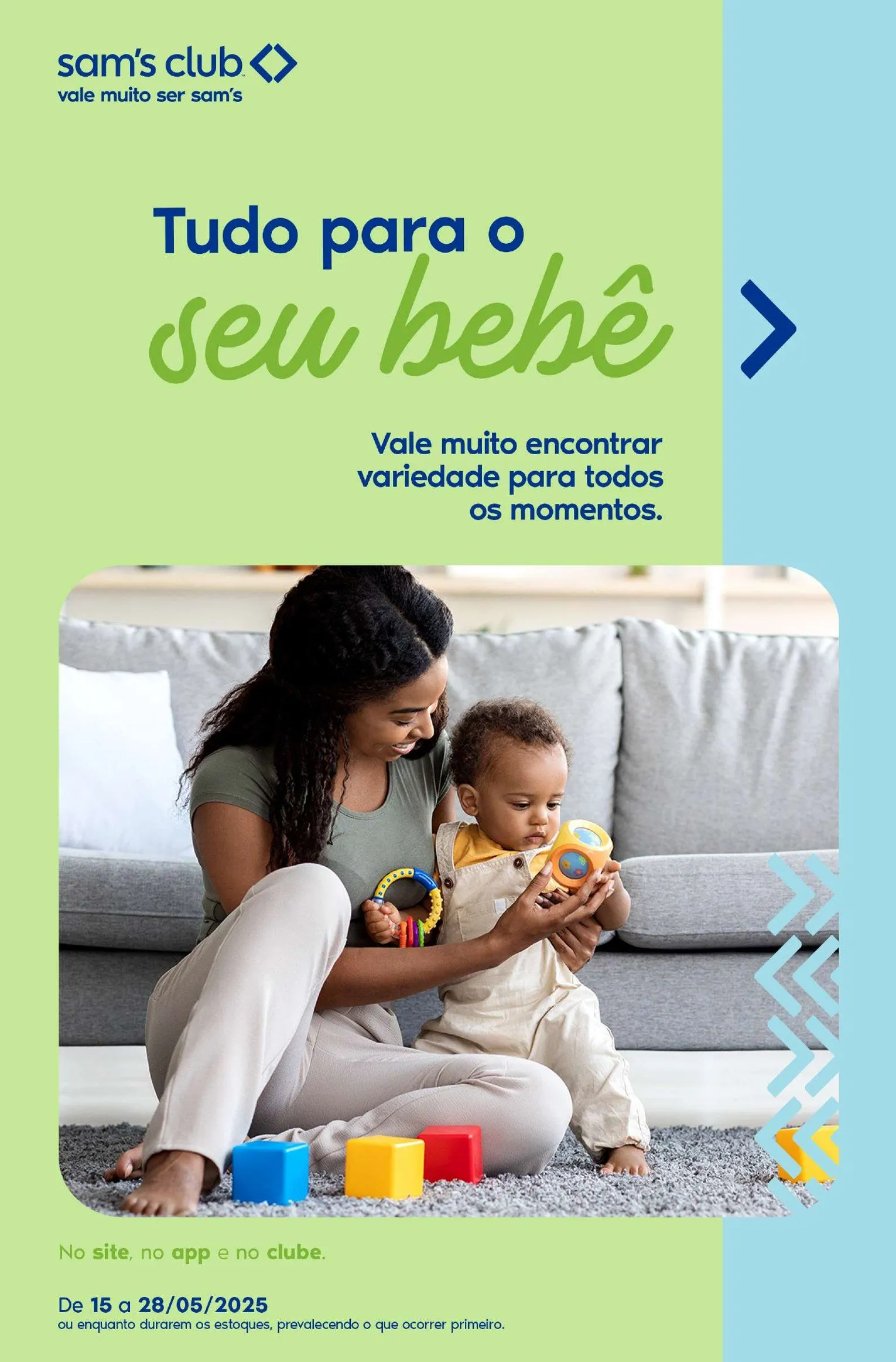 Encarte de Folhetos Sam's Club 15 de maio até 28 de maio 2025 - Pagina 1