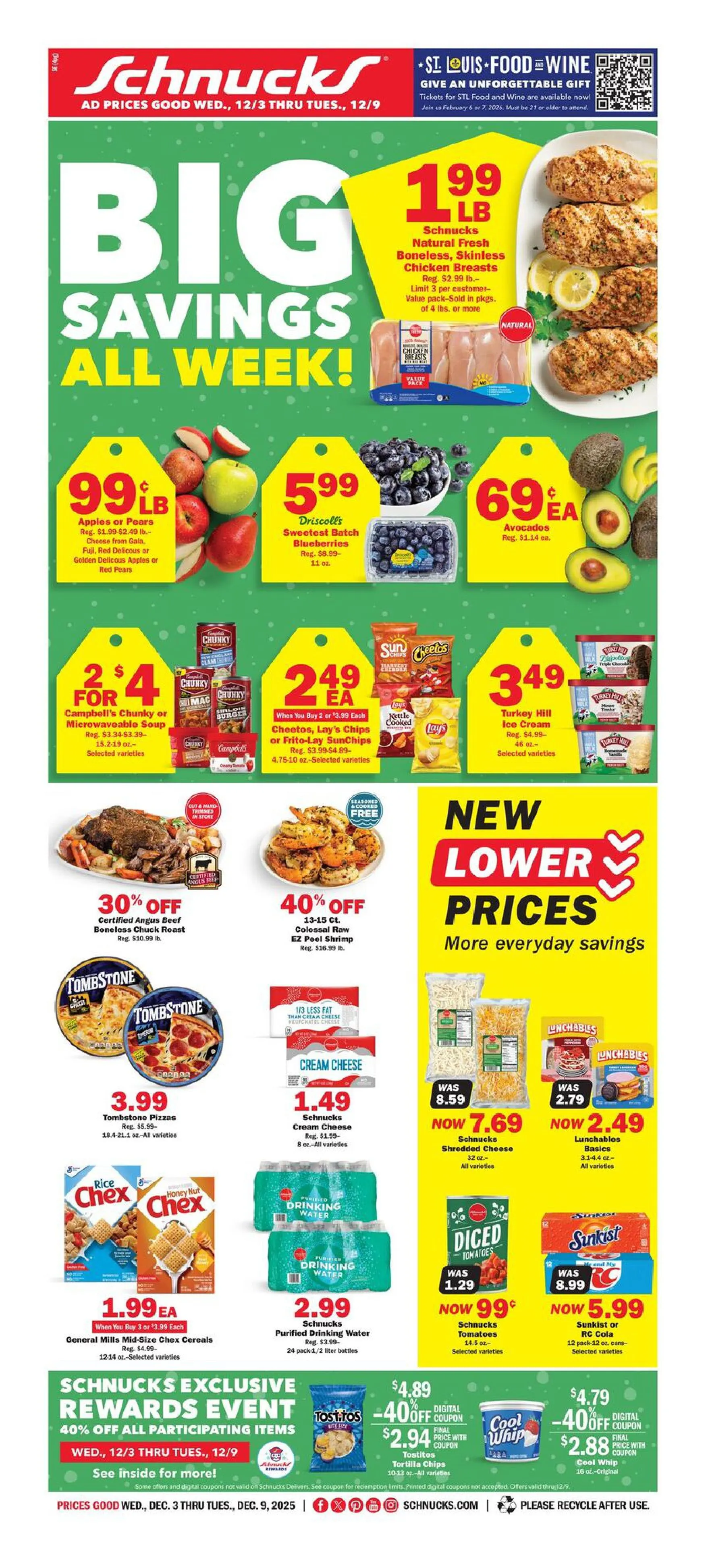 Weekly ad Schnucks Sales from December 3 to December 9 2025 - Page 