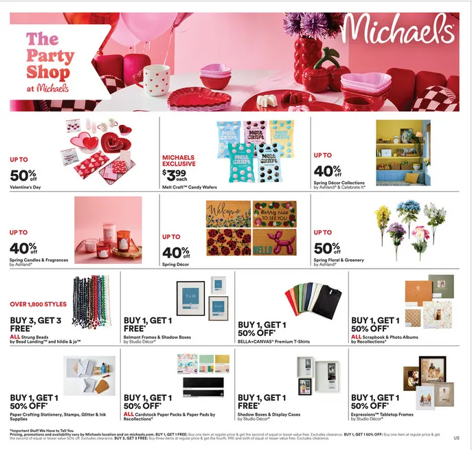 Weekly ad Michaels Sales from February 2 to February 7 2026 - Page 