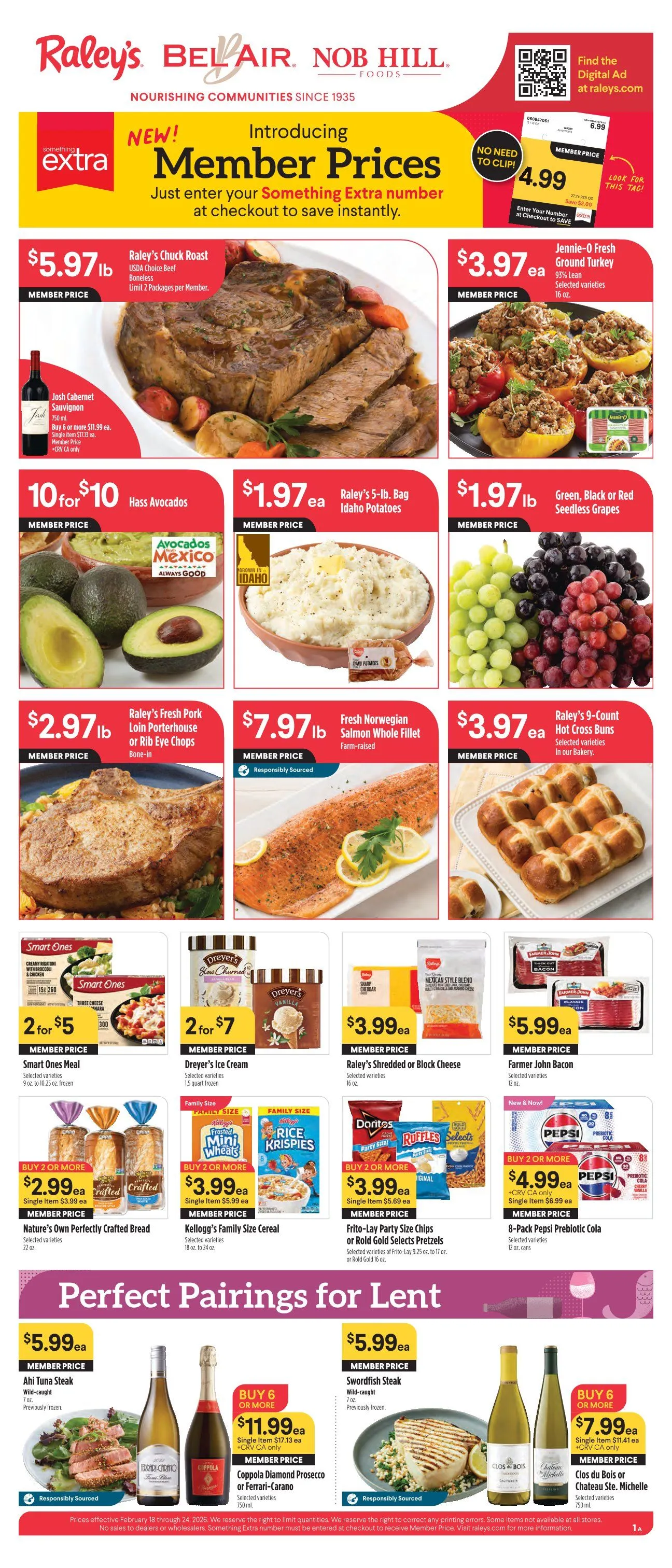 Weekly ad Nob Hill Sales from February 18 to February 24 2026 - Page 
