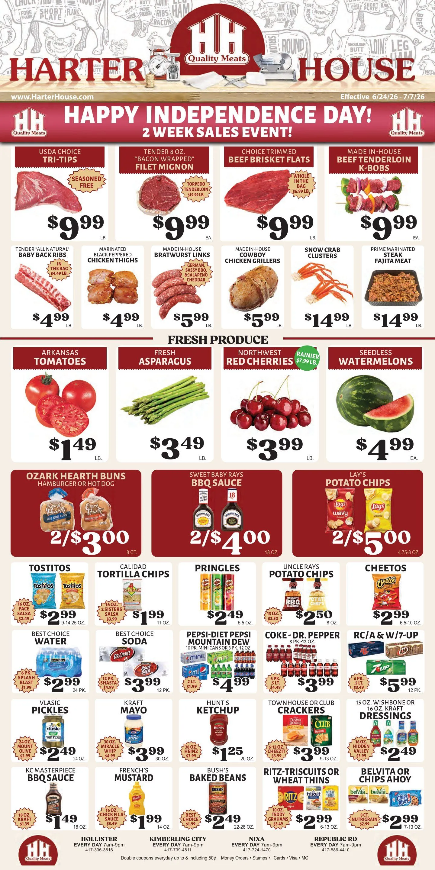 Weekly ad Harter House Sales from June 24 to July 7 2026 - Page