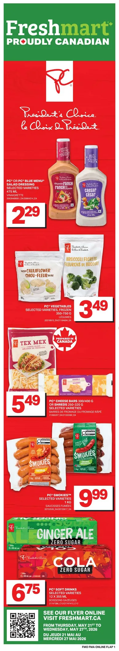 Freshmart Sales from May 21 to May 27 2026 - flyer page