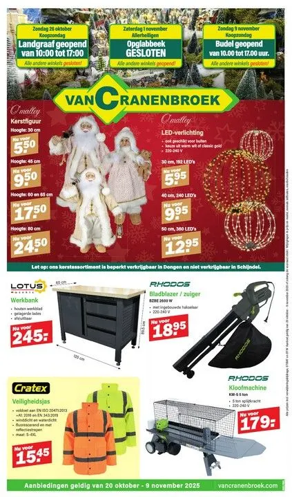 Van Cranenbroek folders van 28 oktober tot 9 november 2025 - Folder pagina 