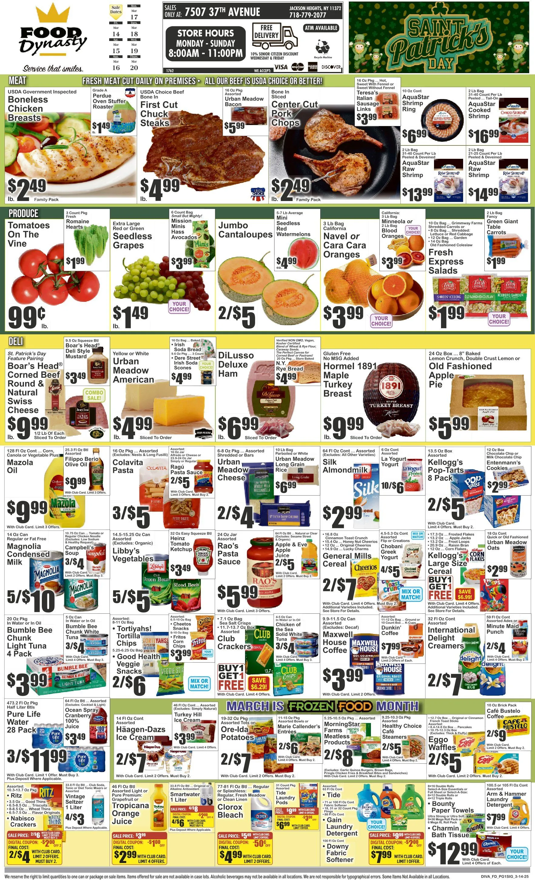 Weekly ad Food Dynasty from March 18 to March 20 2025 - Page
