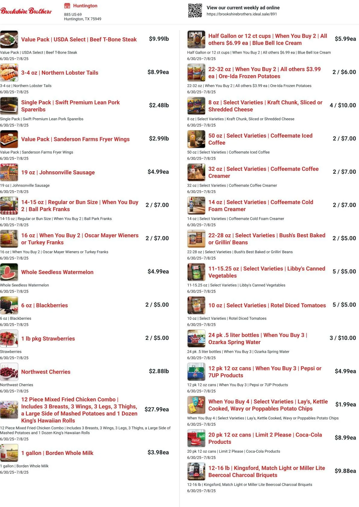 Weekly ad Brookshires weekly ads from June 30 to July 8 2025 - Page 2