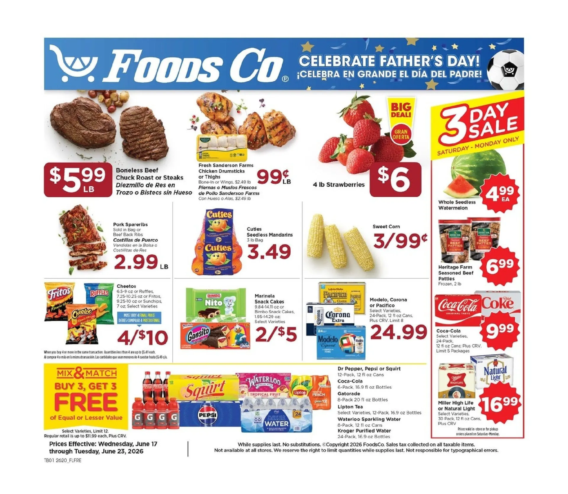 Weekly ad Foods Co. Sales from June 18 to June 23 2026 - Page 