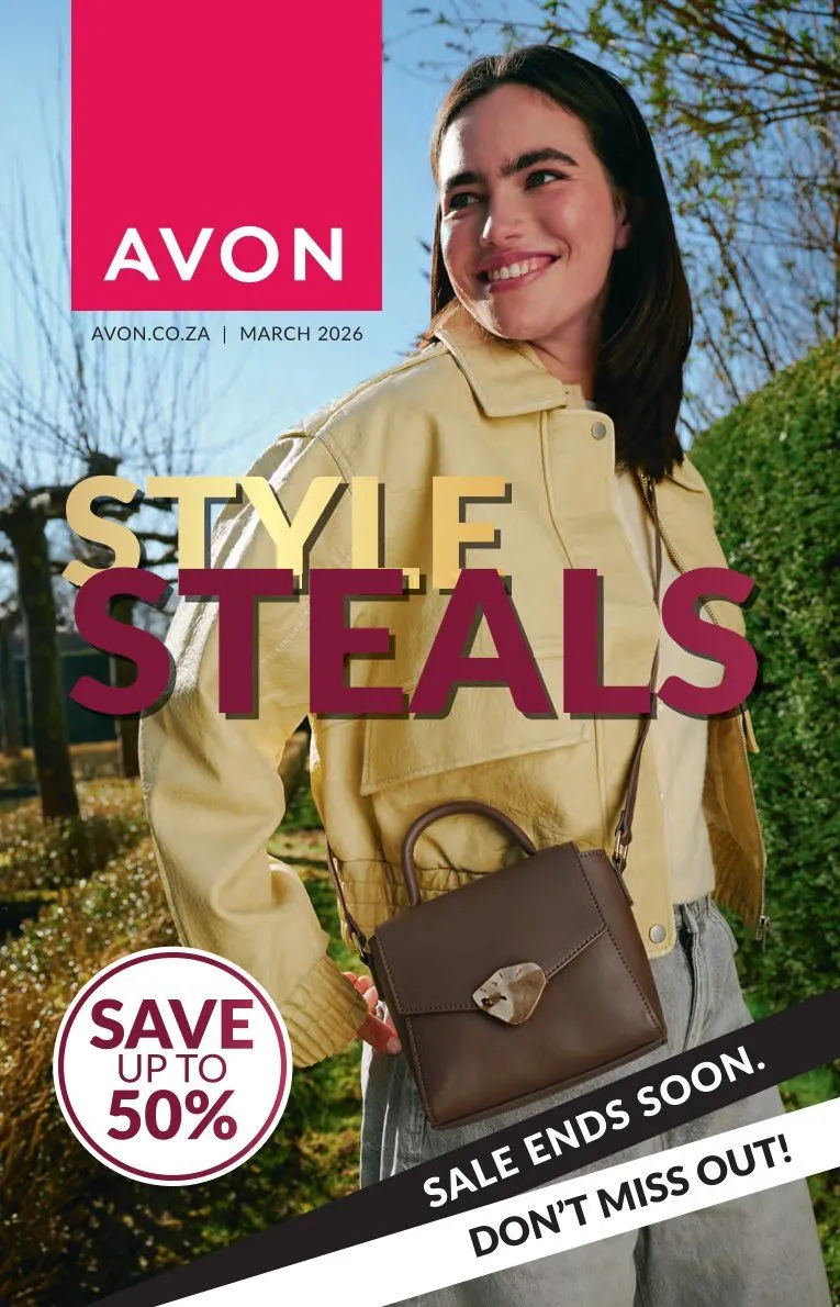 Avon Sales from 3 March to 31 March 2026 - Catalogue Page