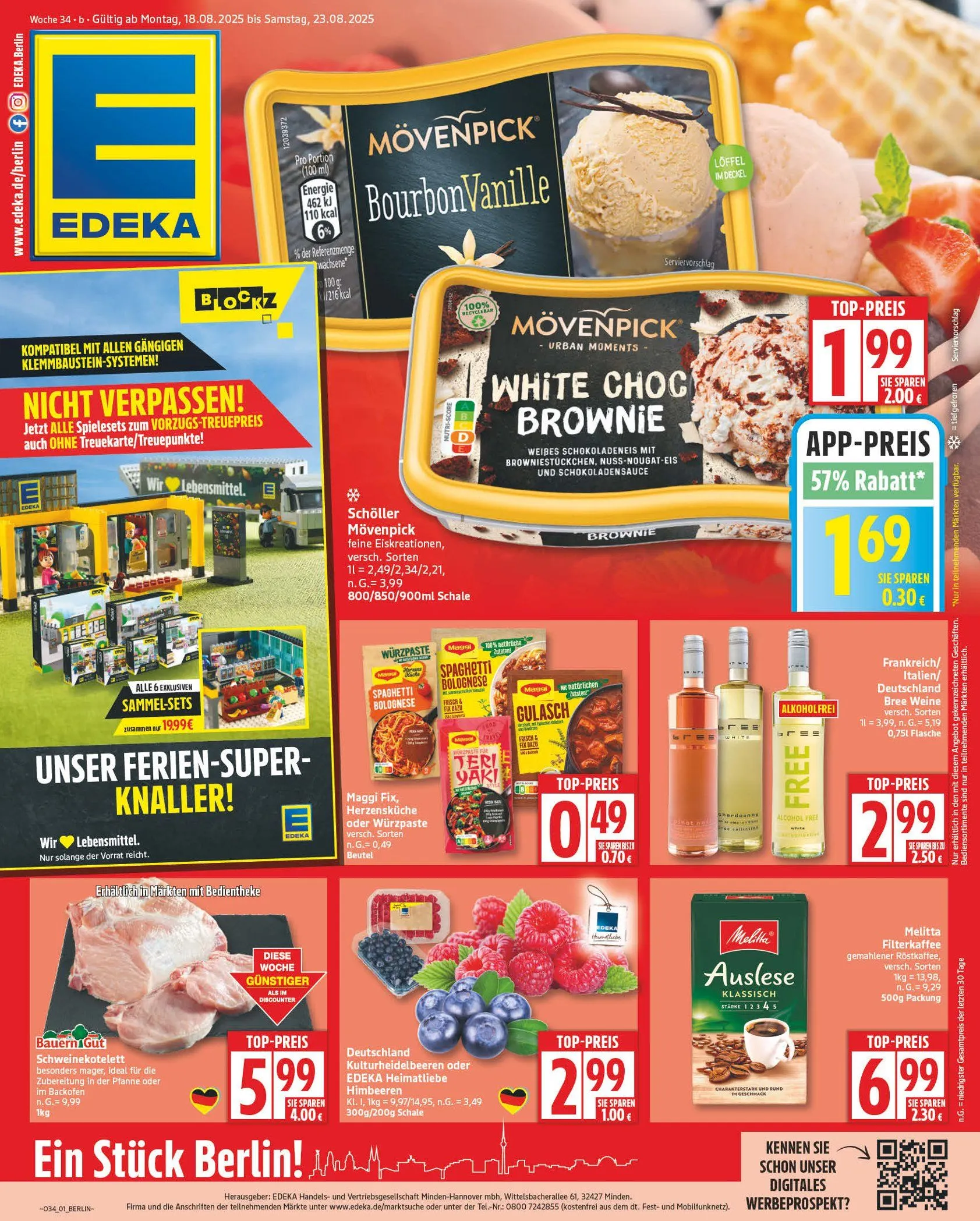 Edeka Prospekte von 18. August bis 24. August 2025 - Prospekt seite 