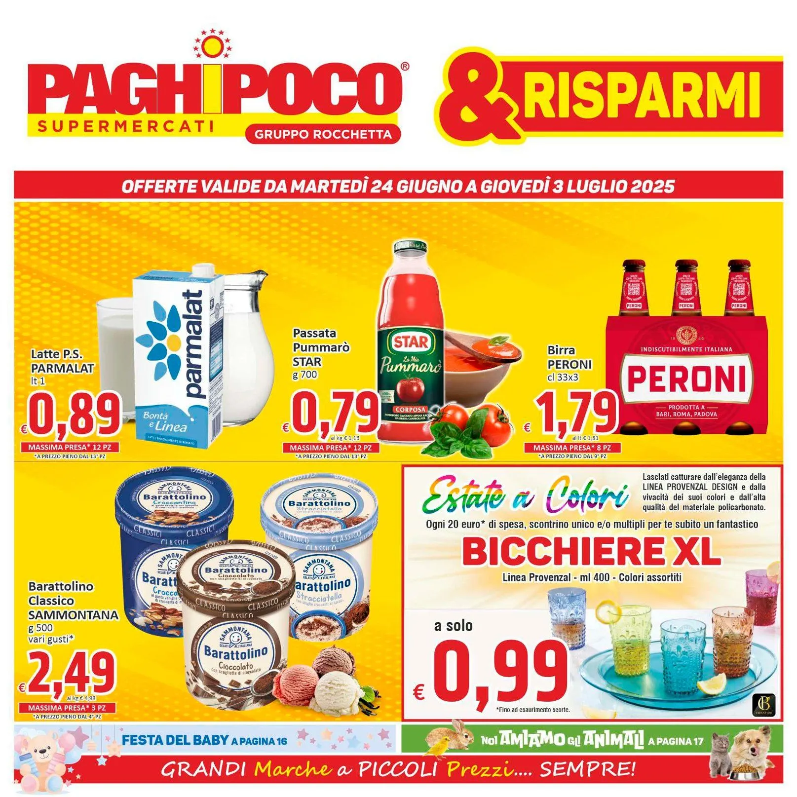 Volantini Paghi Poco da 24 giugno a 3 luglio di 2025 - Pagina del volantino 
