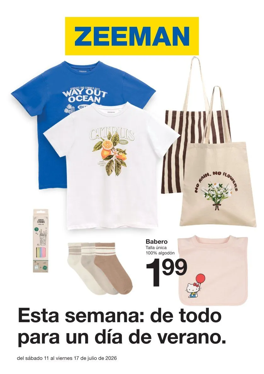 Catálogo de Ofertas de Zeeman 11 de julio al 17 de julio 2026 - Página 1