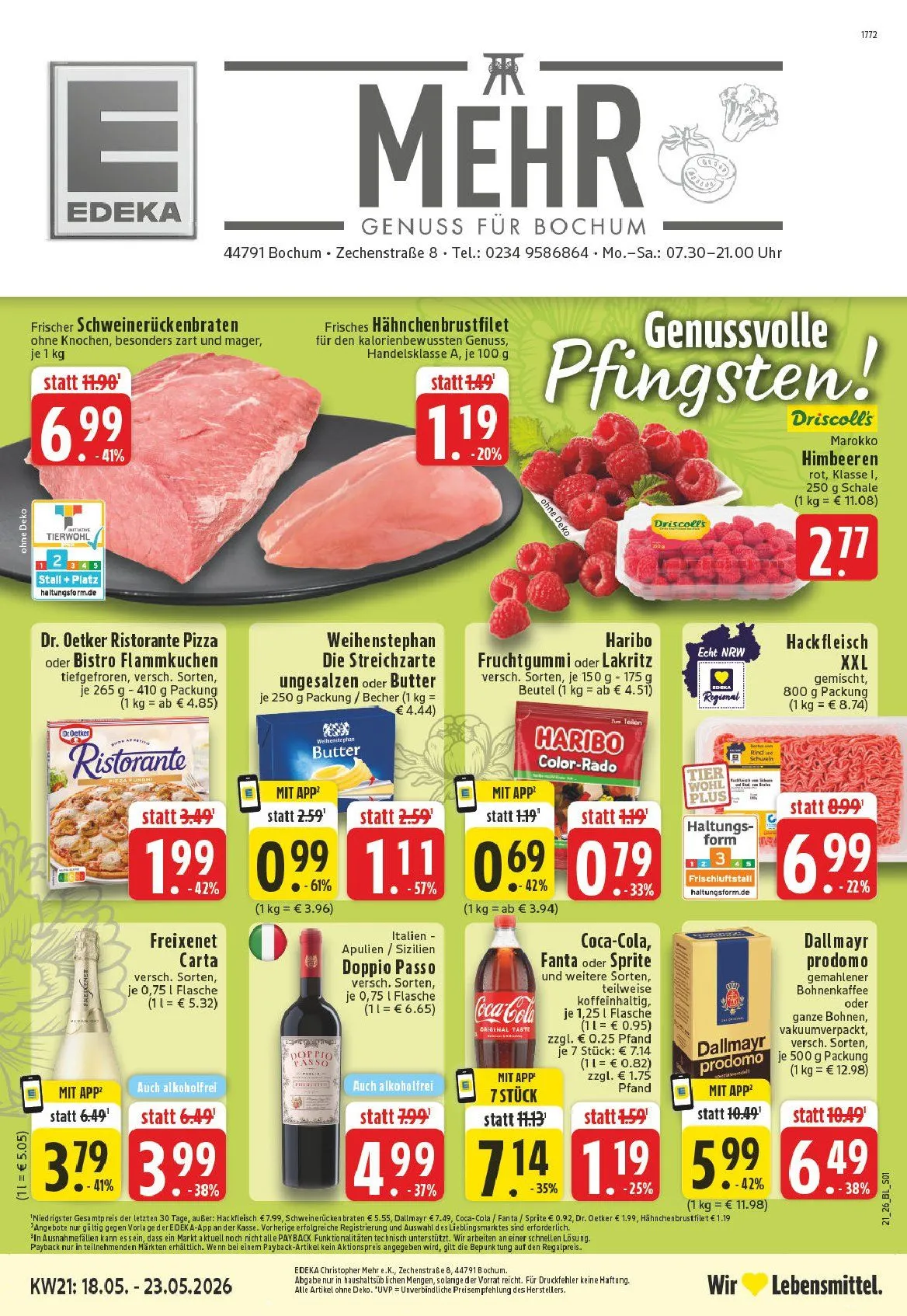 Edeka Angebote von 18. Mai bis 23. Mai 2026 - Prospekt seite 