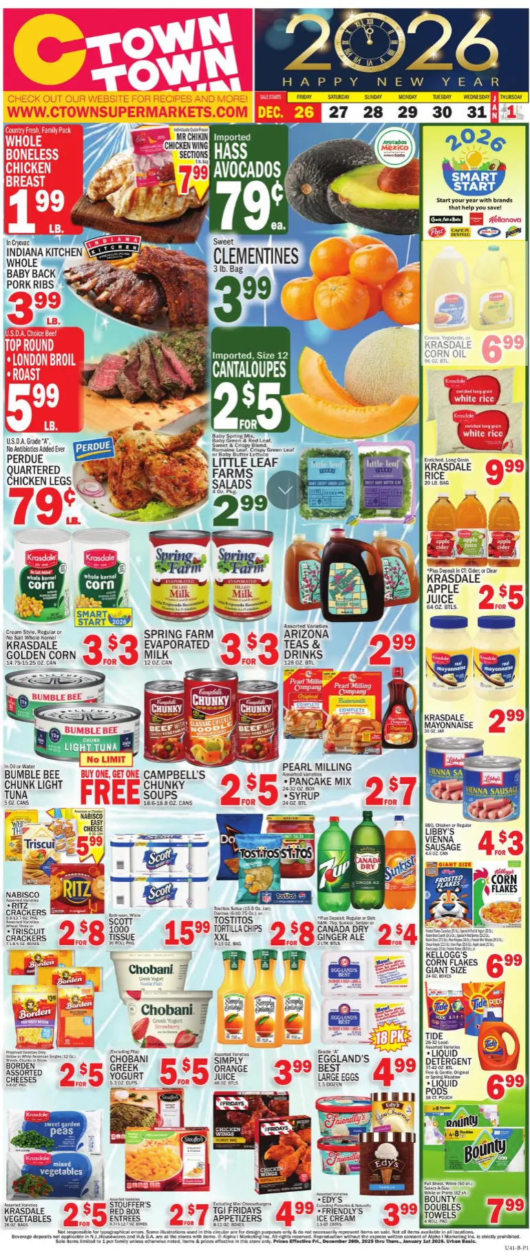 Weekly ad C-Town Sales from December 26 to January 1 2026 - Page 