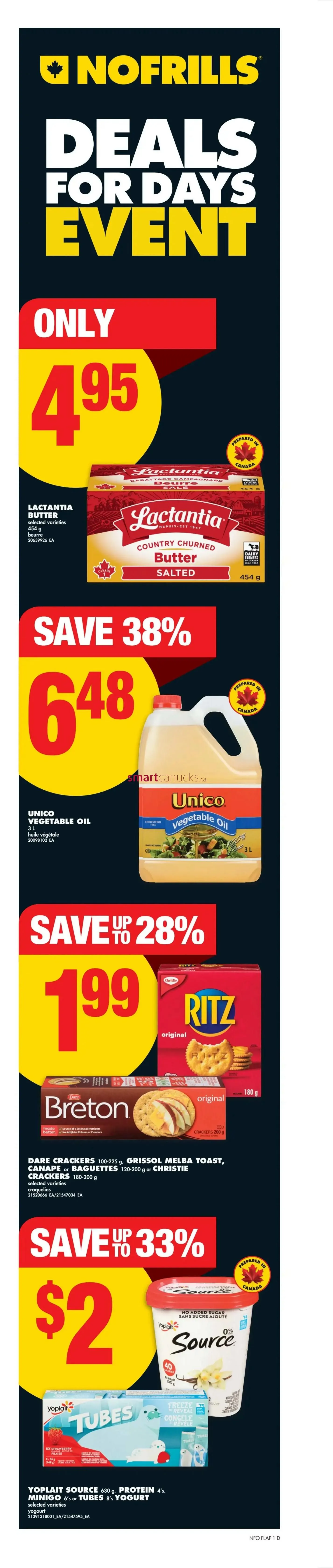 No Frills Sales - October 23 October 29 2025