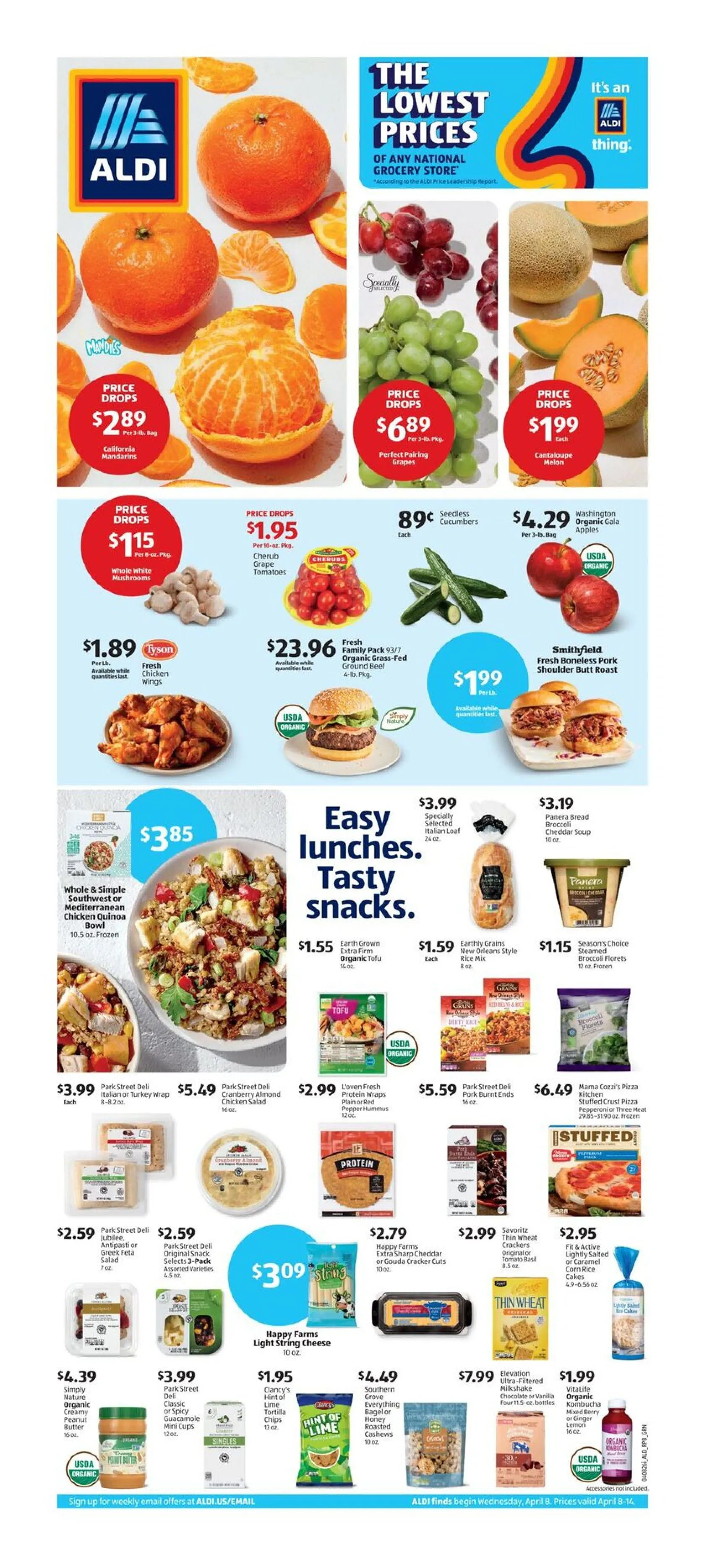 Weekly promotion Weekly ads spanning from April 8 to April 14 2026 - Page 1 for Catalogue 365