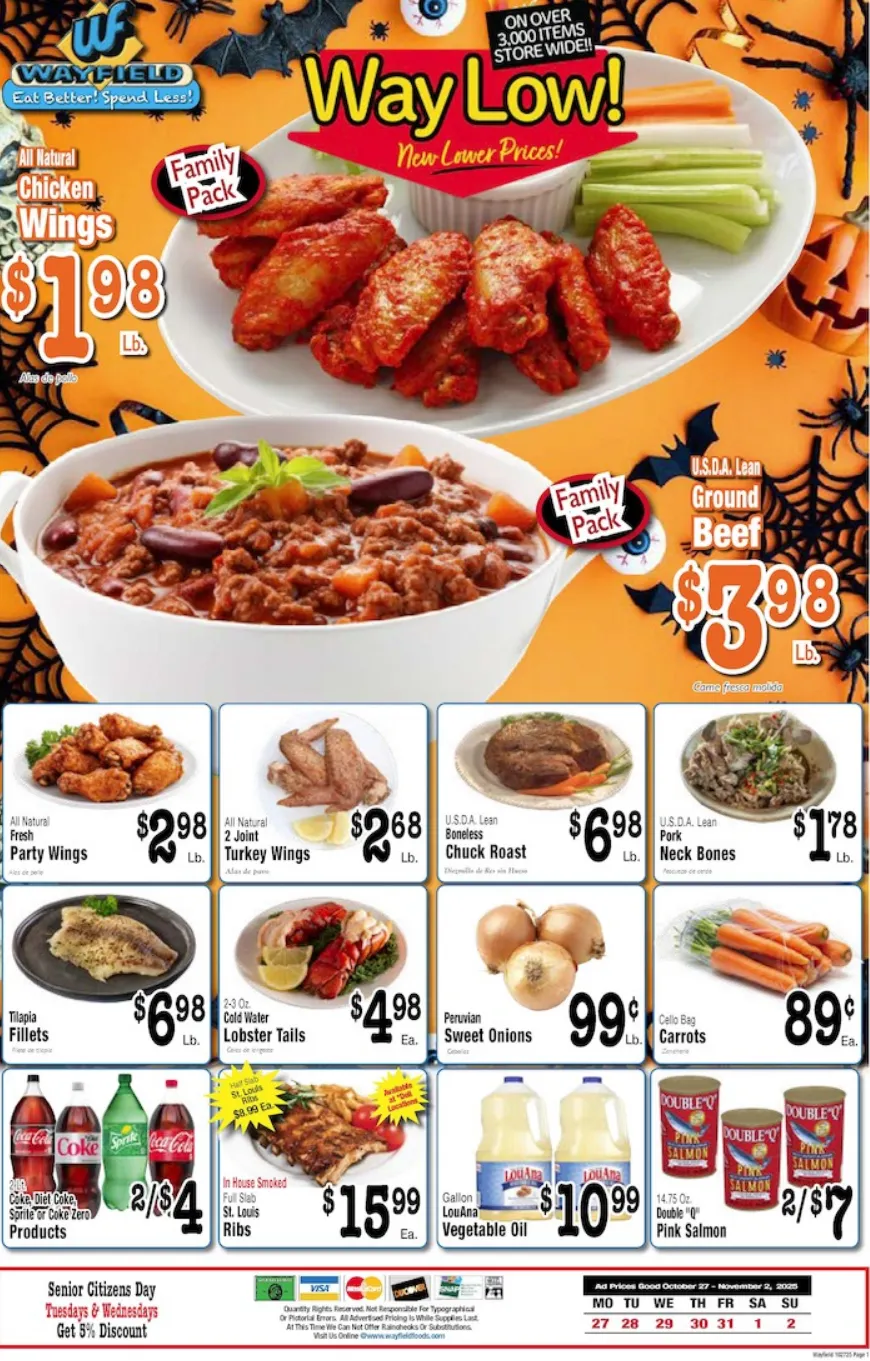 Weekly ad Wayfield Sales from October 27 to November 2 2025 - Page 