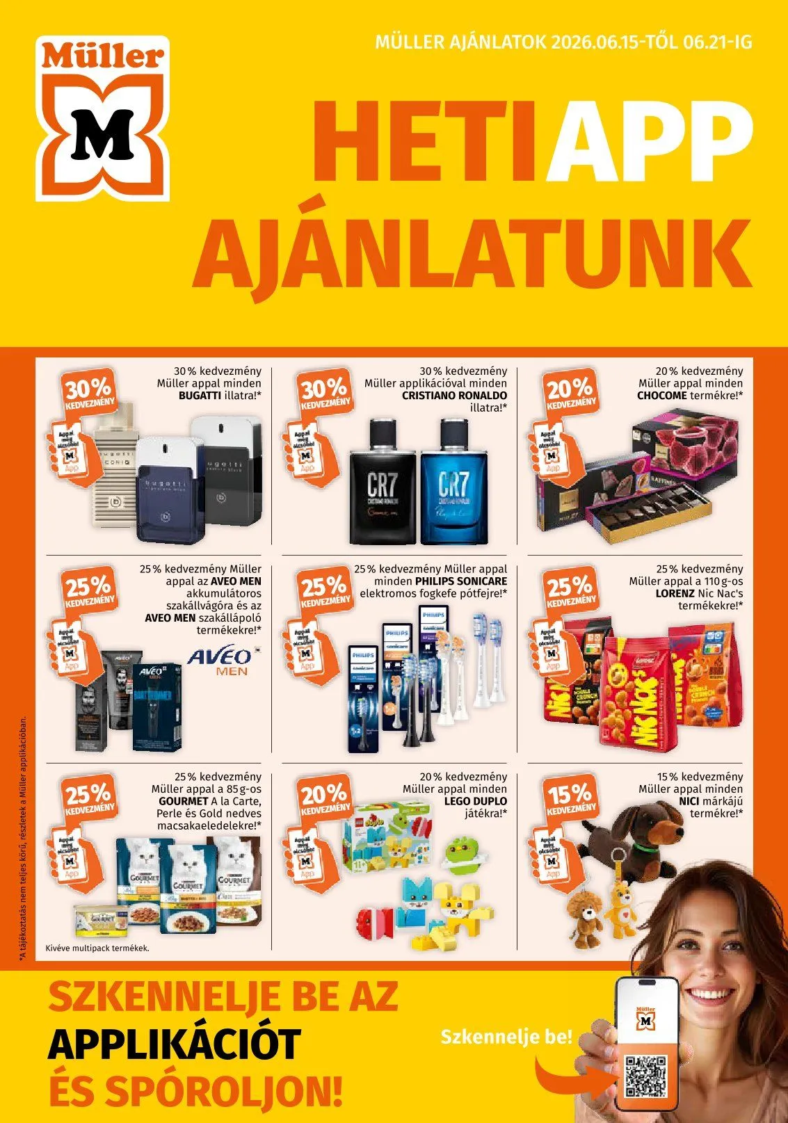 Katalógus  Müller legfrissebb ajánlatai június 15.-tól június 21.-ig 2026. - Oldal 1