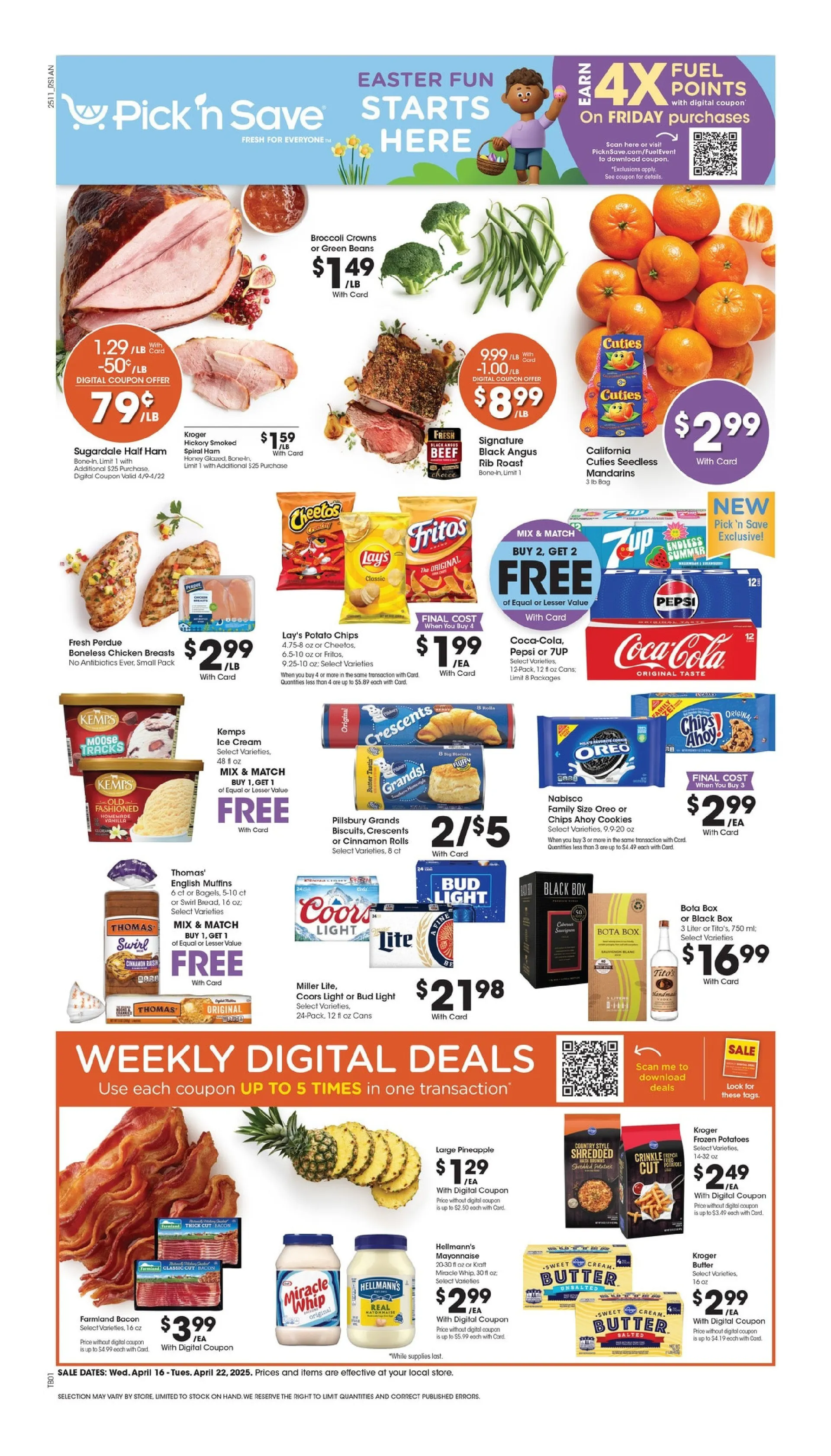 Weekly ad Pick 'n Save Sales from April 16 to April 22 2025 - Page