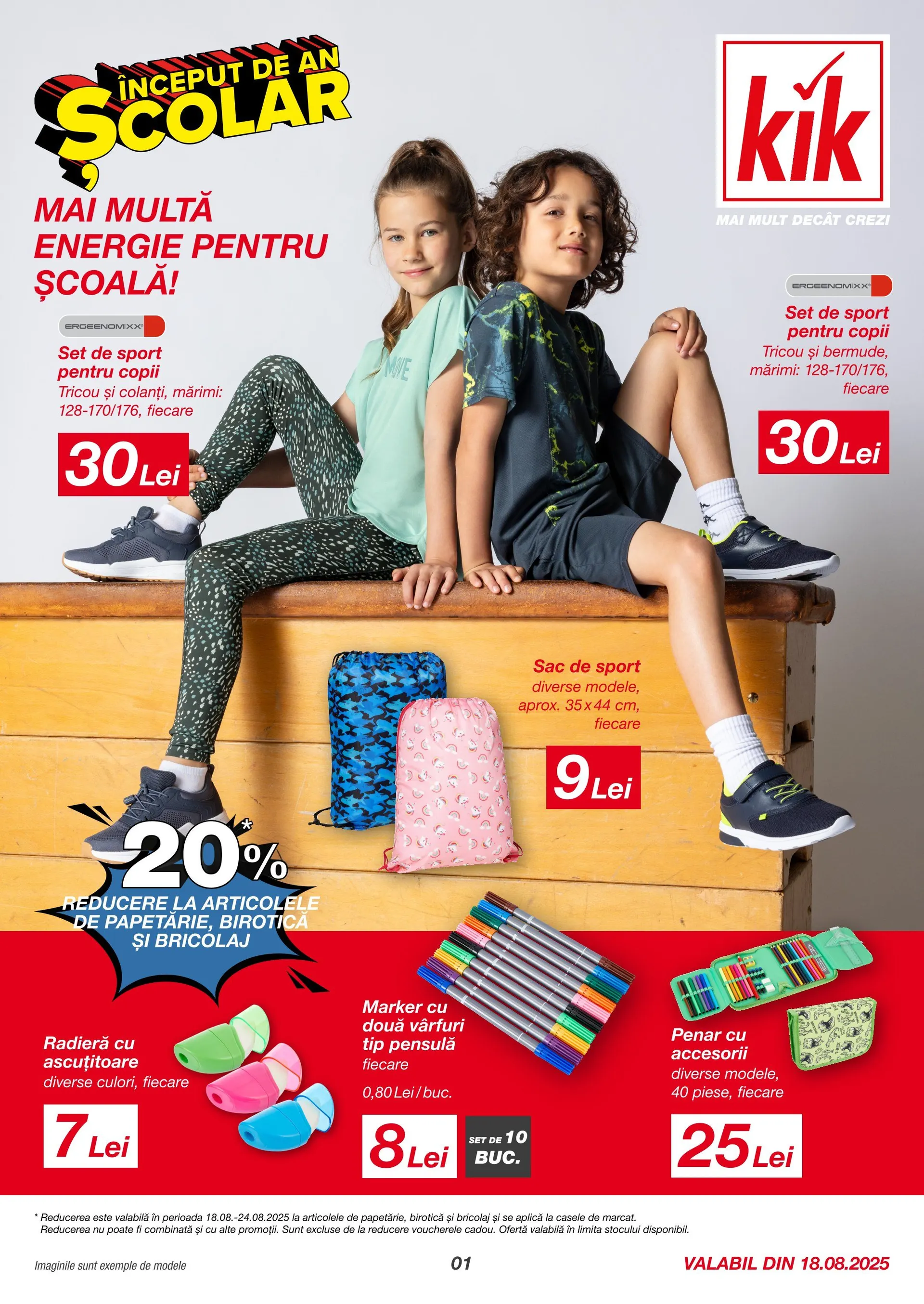 Catalog Catalog Kik de la 18 august până la 17 septembrie 2025 - Revista Pagina